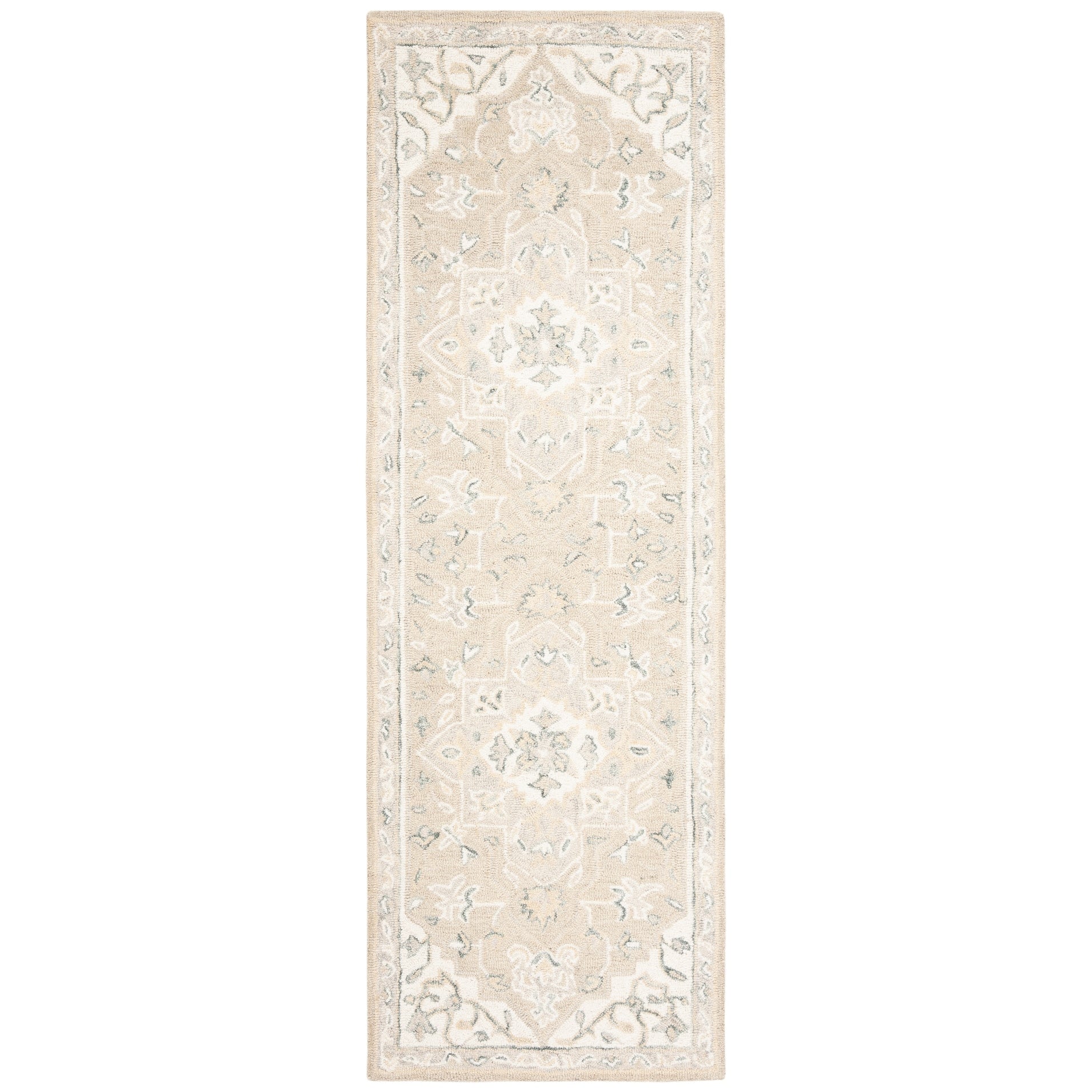 Tapis en laine Selveta micro-bouclé fait main SAFAVIEH