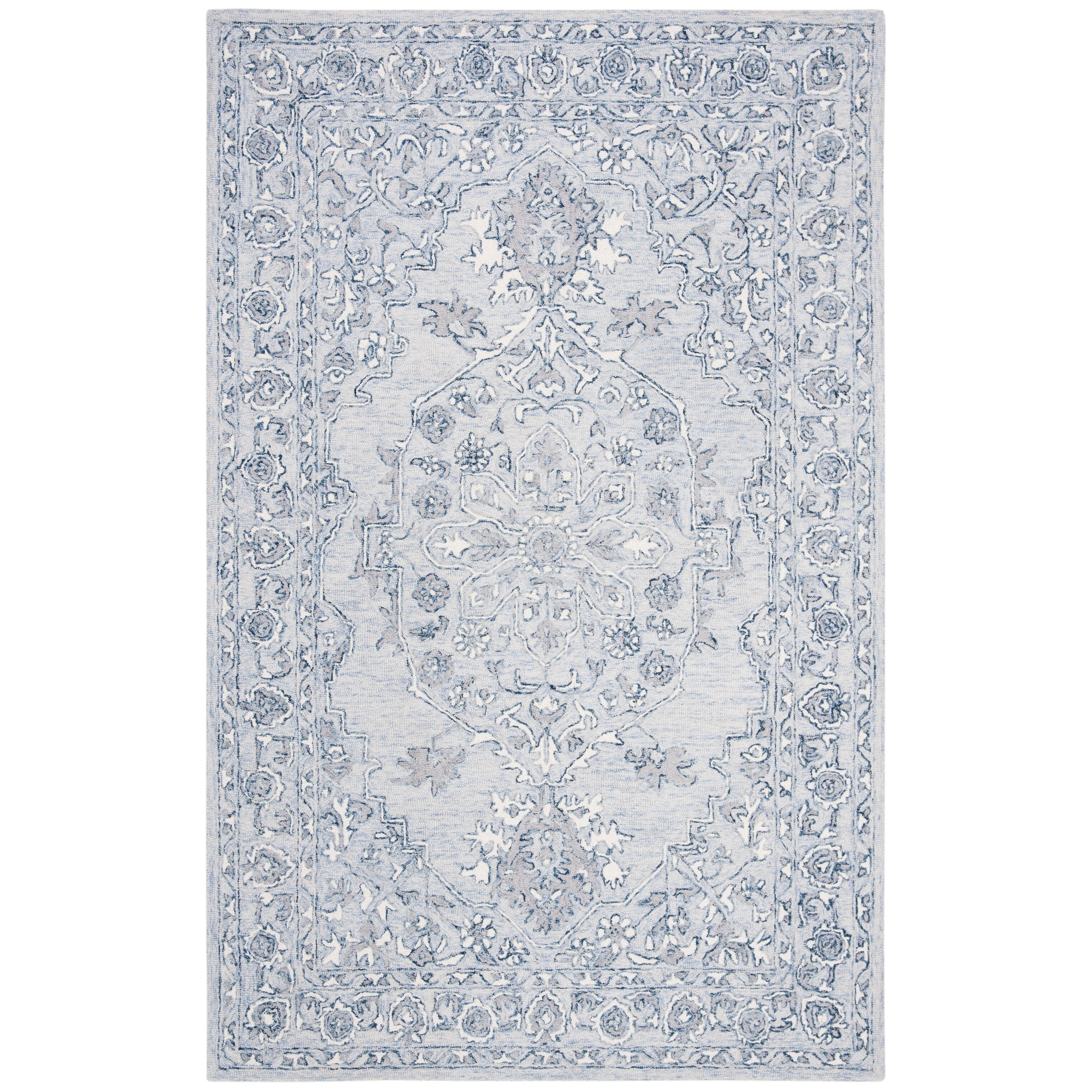 Tapis en laine Torbjorg fait main en micro-boucles SAFAVIEH