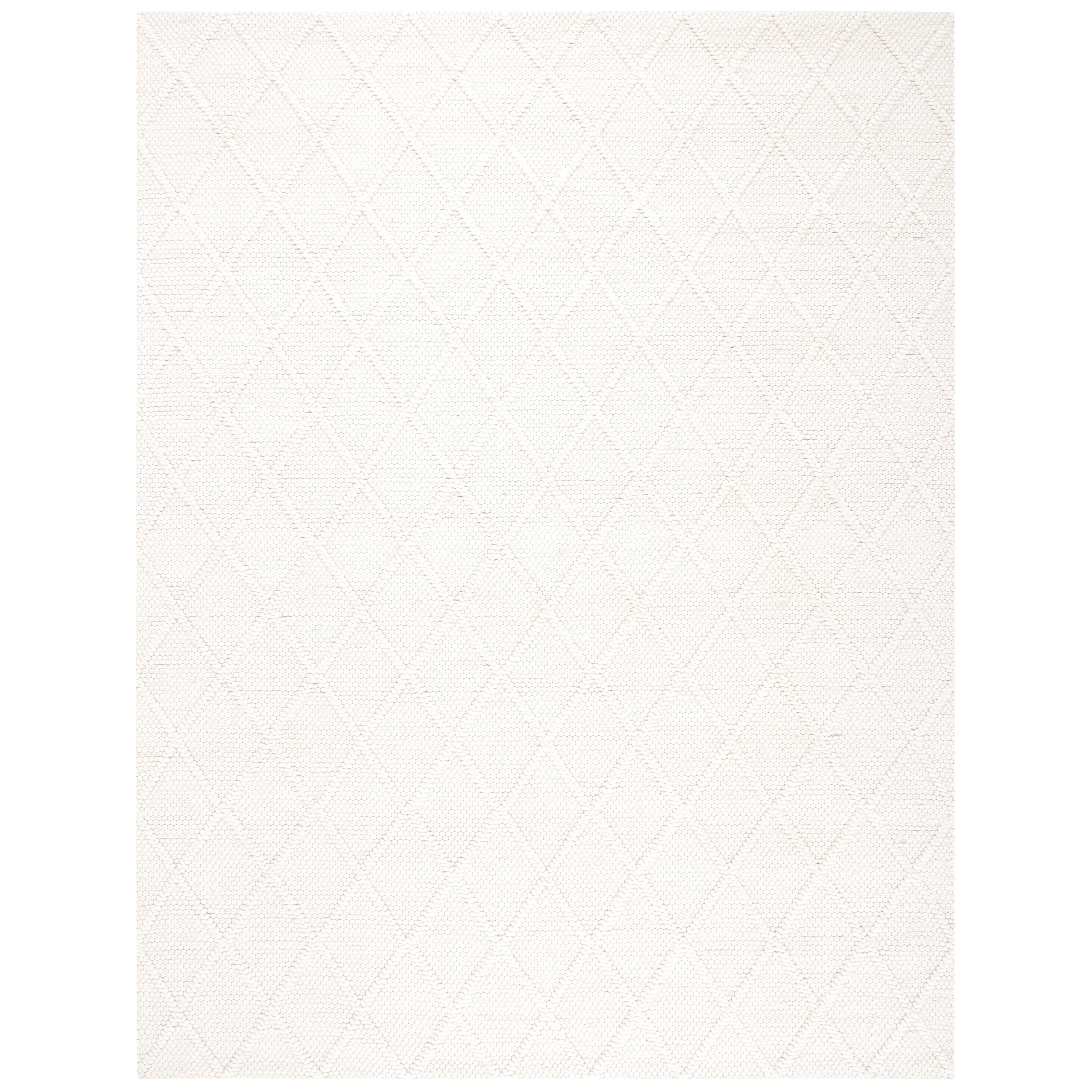 SAFAVIEH Tapis en treillis en laine/viscose Natura Metje fait à la main