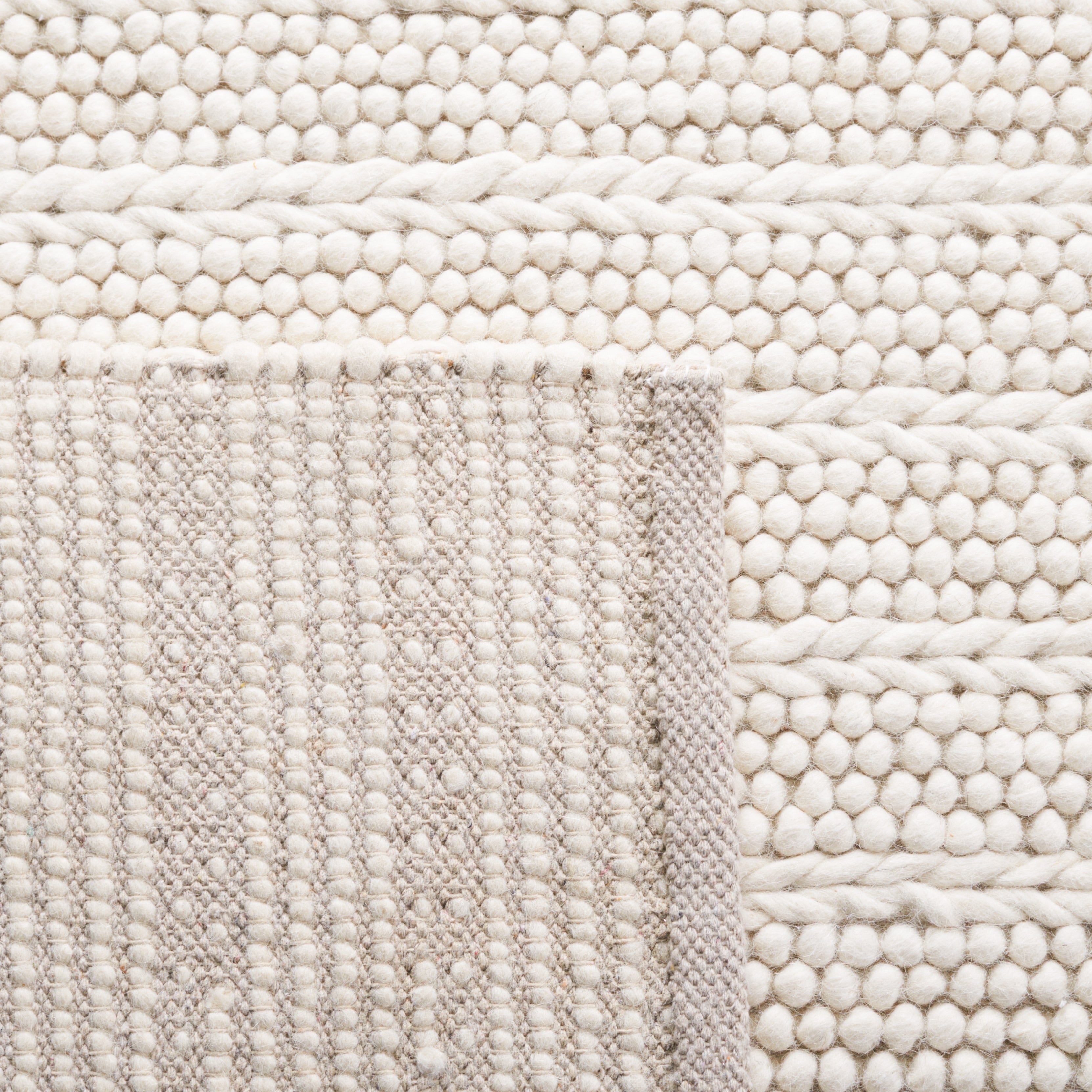 SAFAVIEH Tapis en laine Natura Sanjulata fait à la main