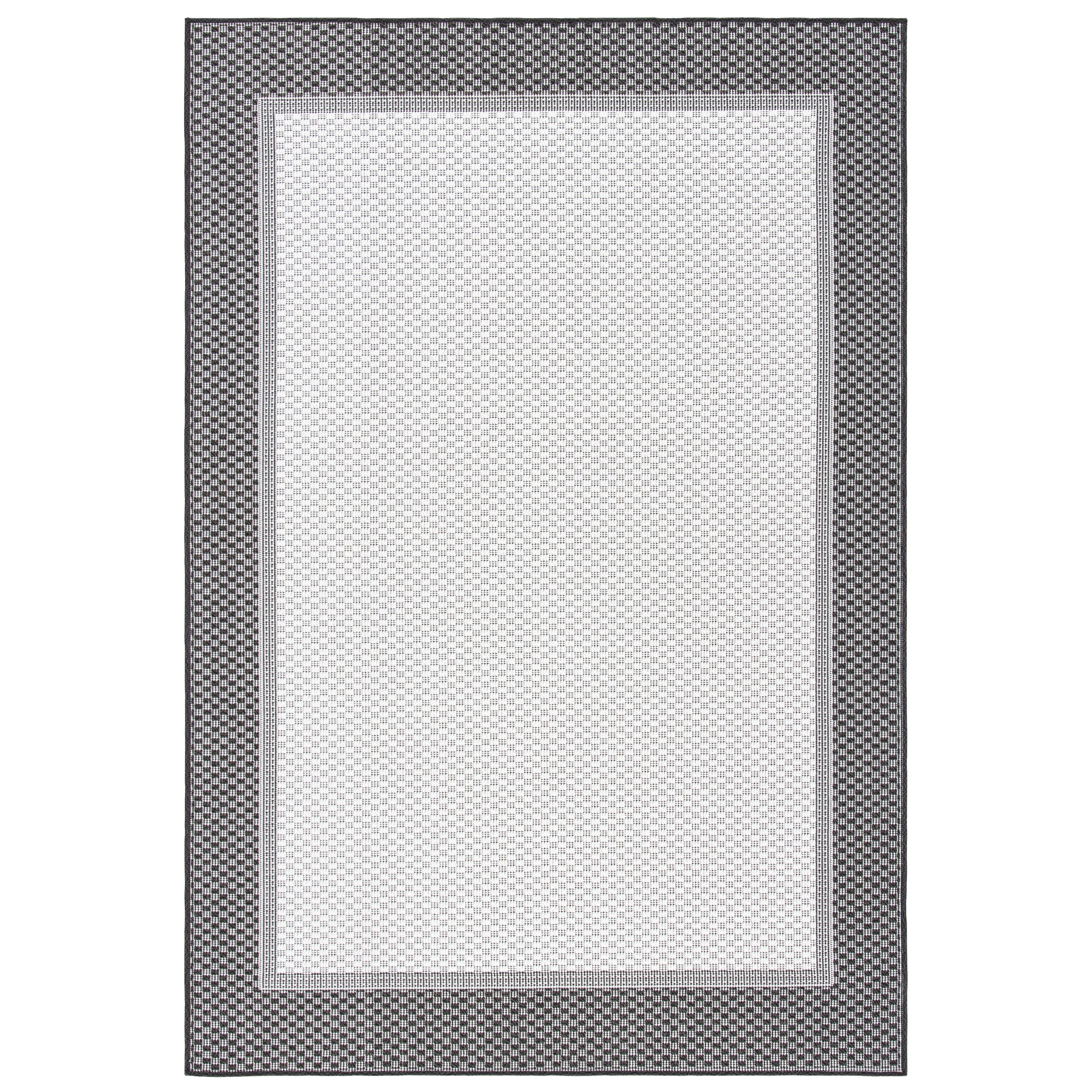 Tapis rond en jute fait main en fibres naturelles Jolette avec bordure SAFAVIEH