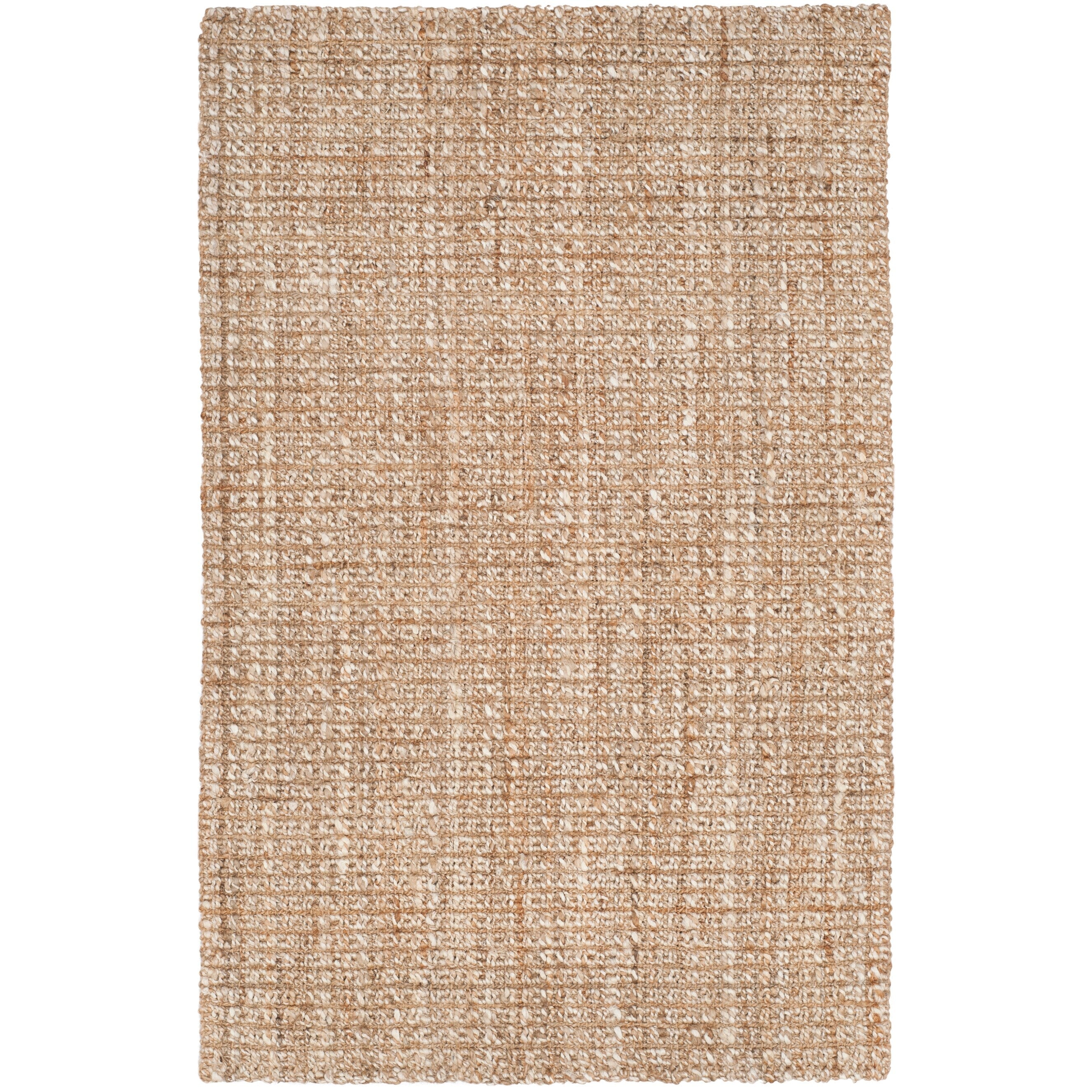 Tapis en jute Rayne fait main en fibres naturelles SAFAVIEH