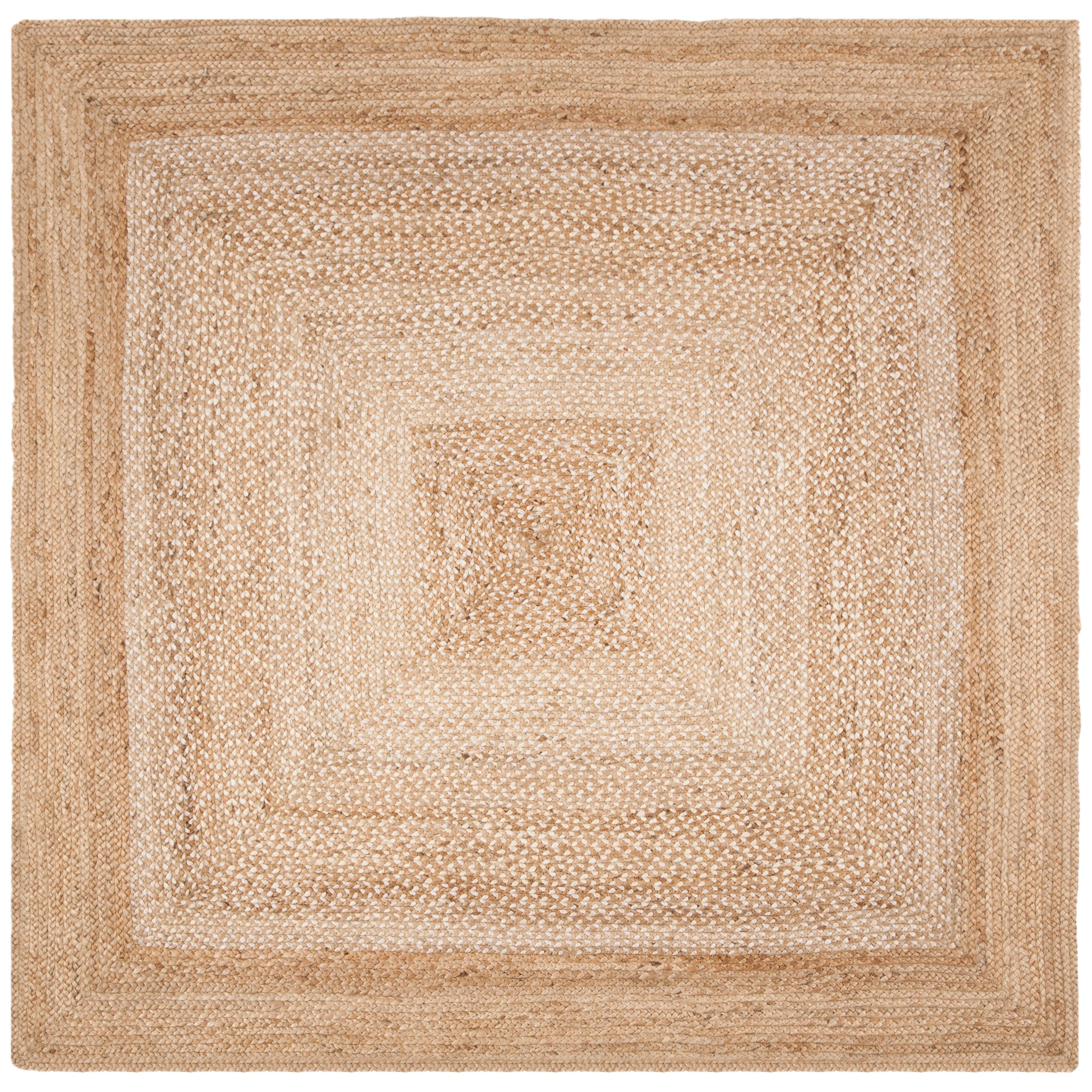 Tapis en jute Ronette fait main en fibres naturelles SAFAVIEH