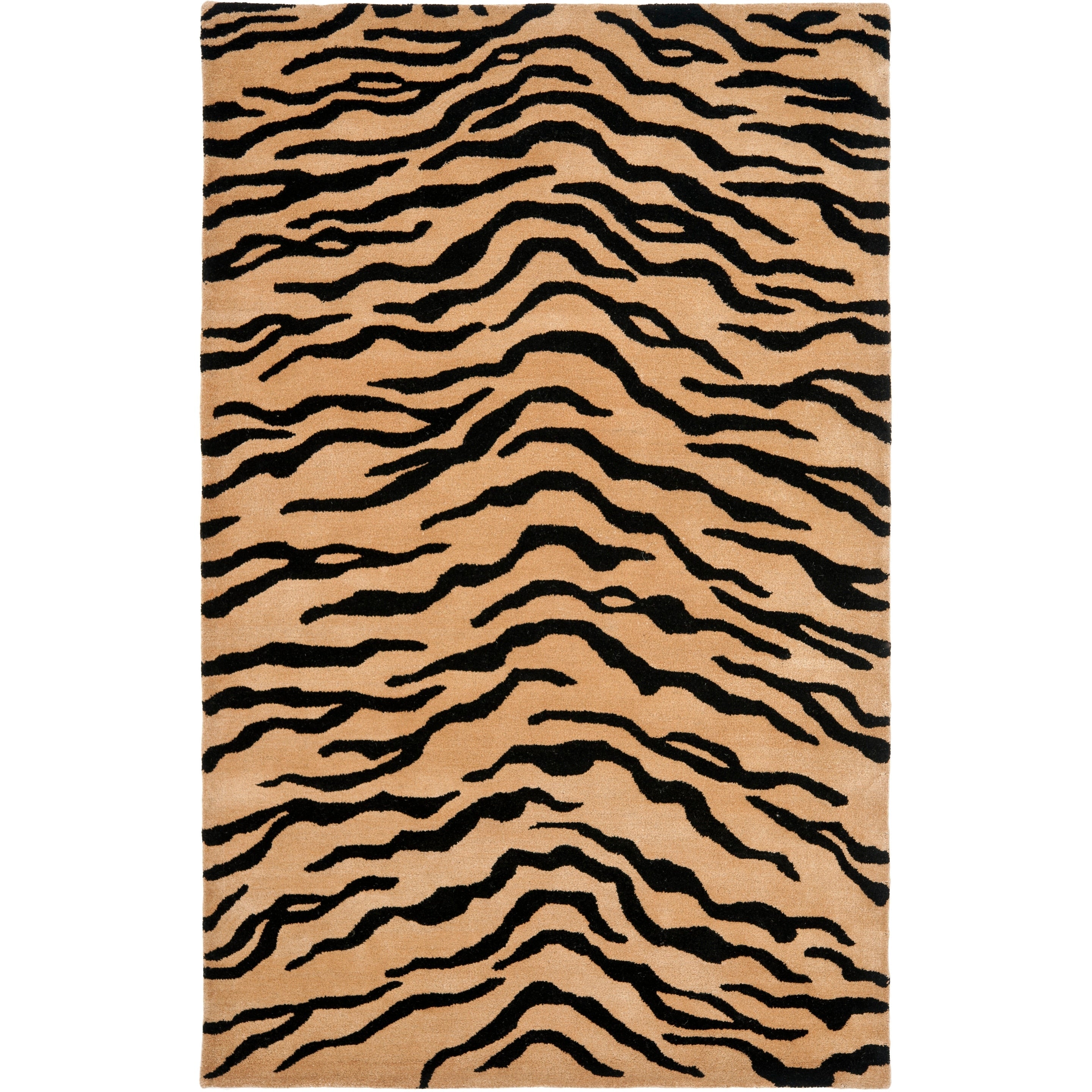 Tapis en laine fait main Soho Latoyia Tiger NZ de SAFAVIEH