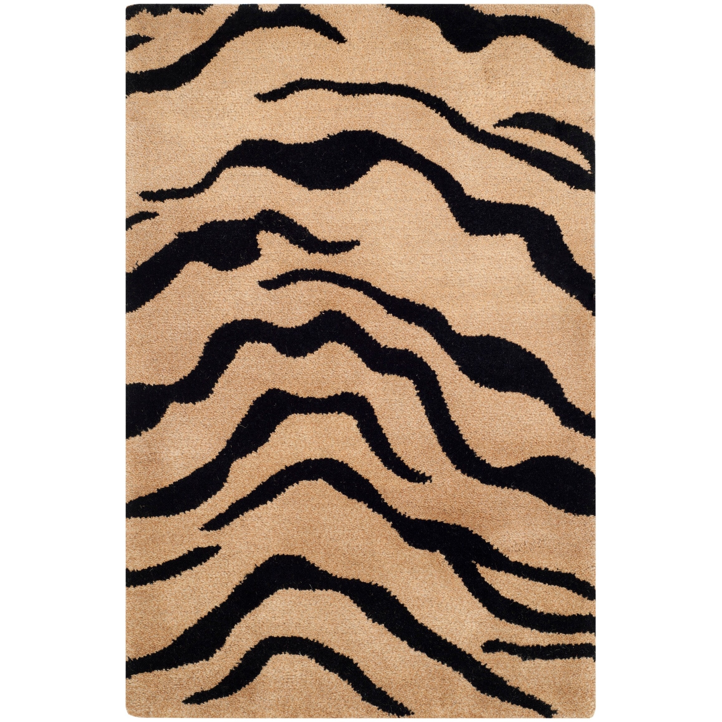 Tapis en laine fait main Soho Latoyia Tiger NZ de SAFAVIEH