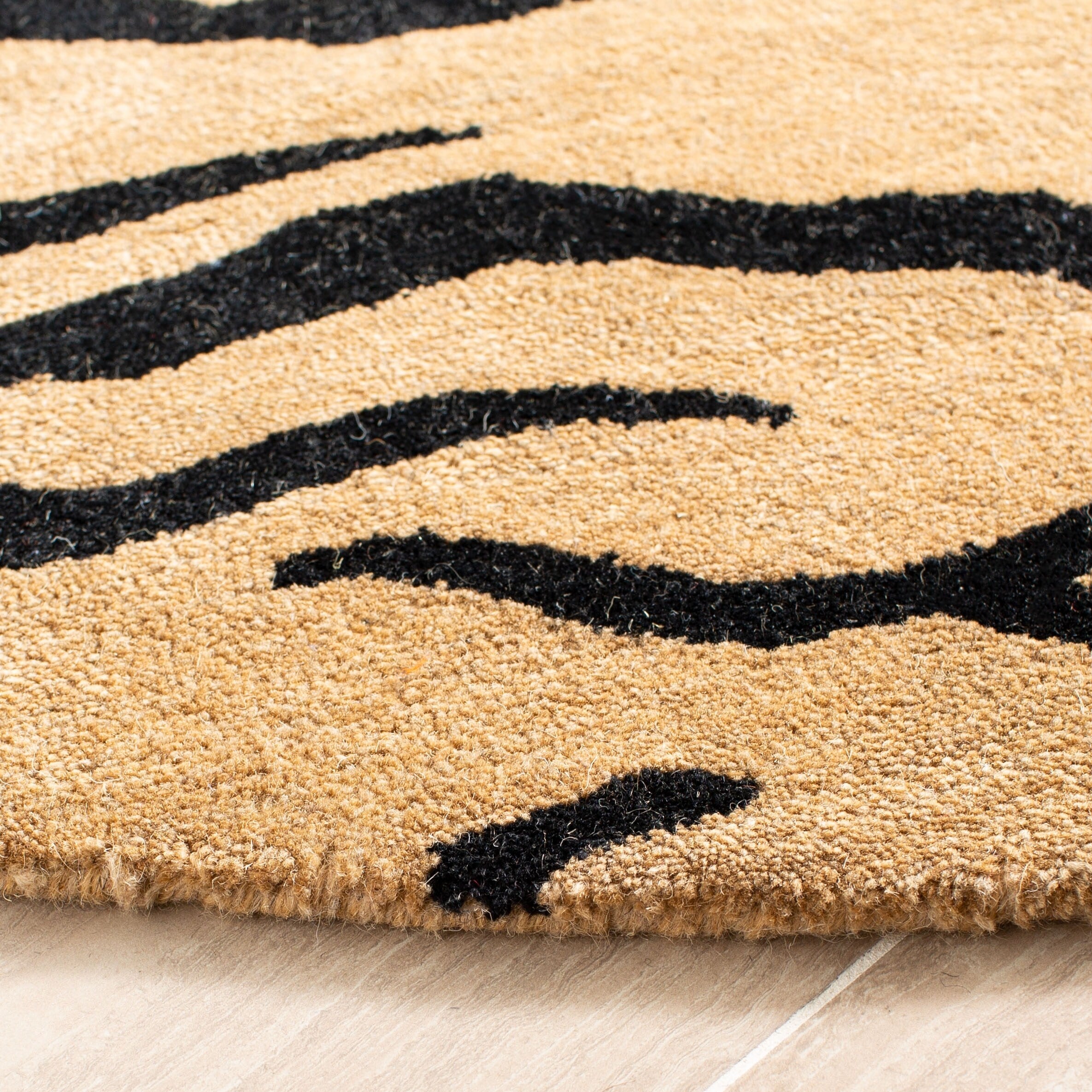 Tapis en laine fait main Soho Latoyia Tiger NZ de SAFAVIEH