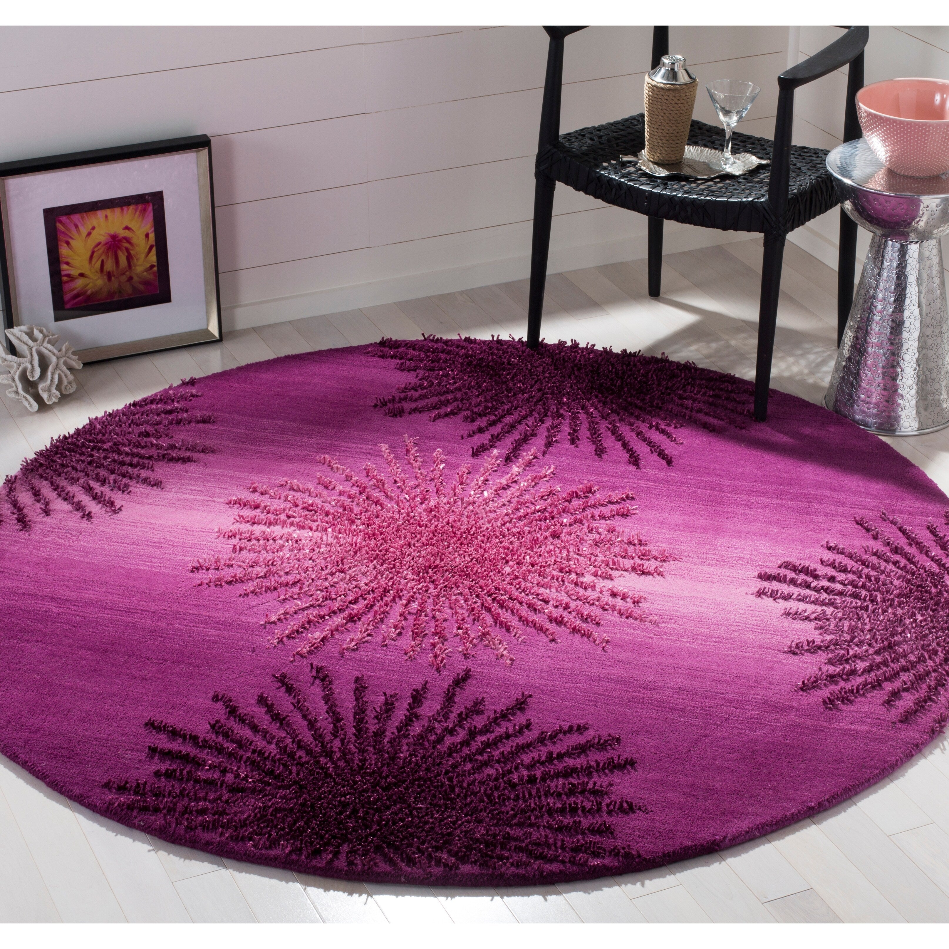 Tapis en laine de Nouvelle-Zélande fait main SAFAVIEH Soho Sade