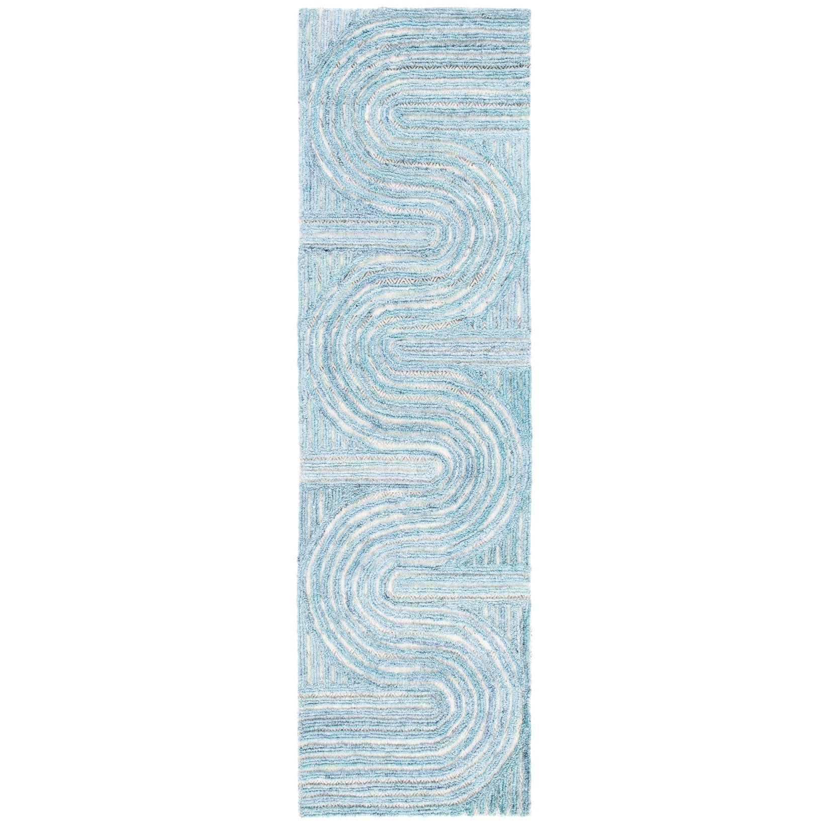 Tapis abstrait en laine fait main SAFAVIEH Southampton Asha