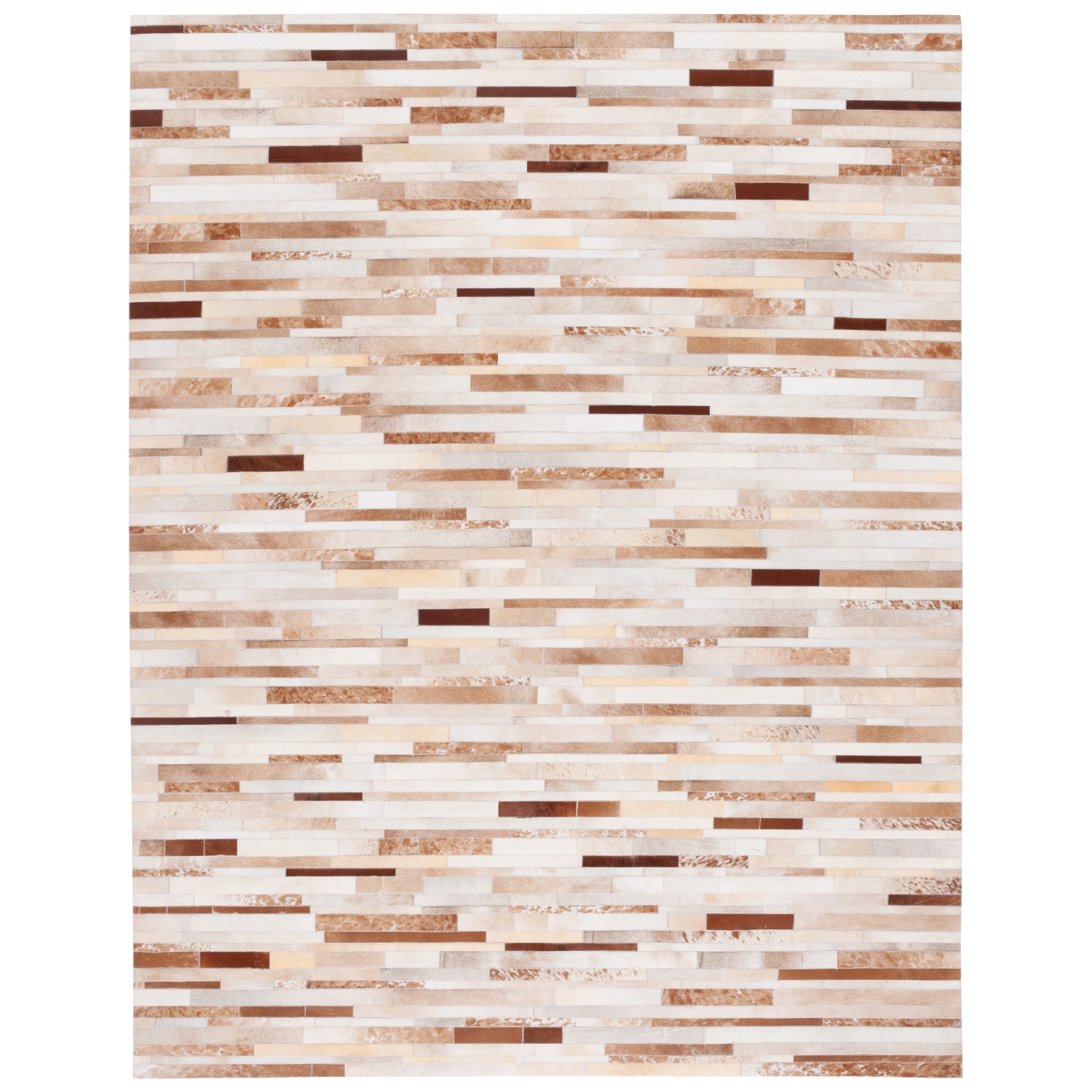 SAFAVIEH Handmade Studio Leather Tennille Modern Leather Rug