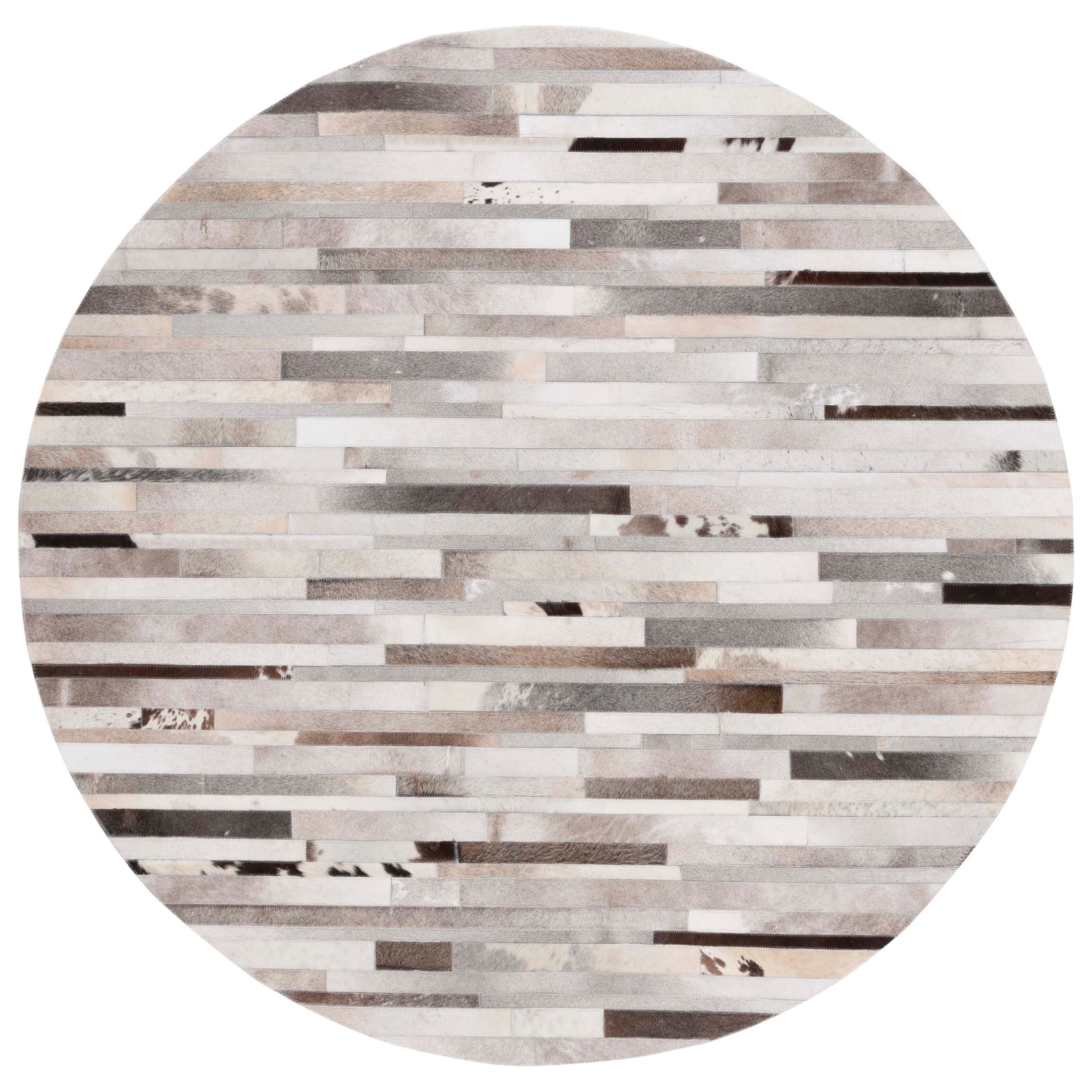 SAFAVIEH Handmade Studio Leather Tennille Modern Leather Rug