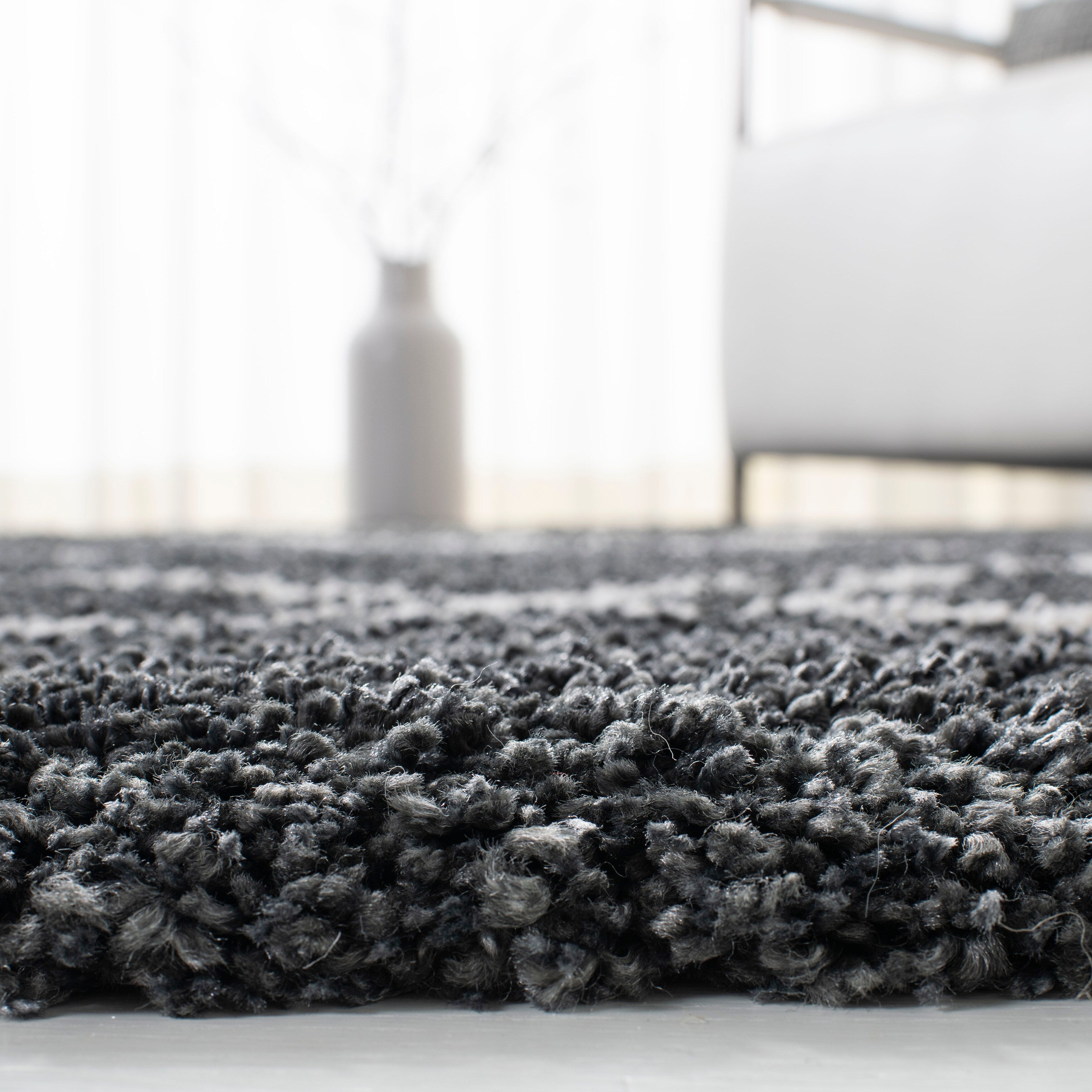 SAFAVIEH Hudson Shag Raili Diamond Trellis 2-inch Thick Rug