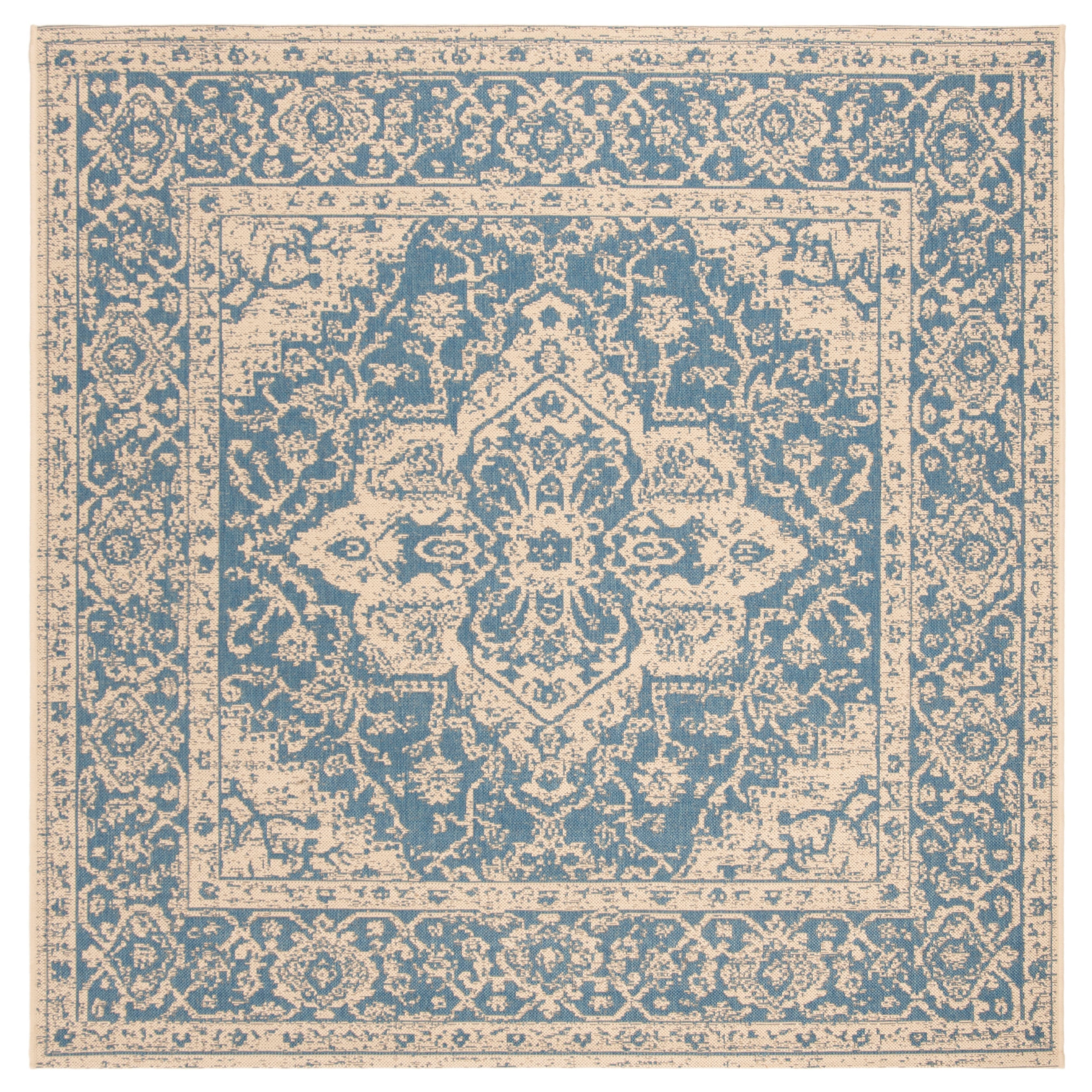 SAFAVIEH Linden Louann Indoor/ Outdoor Waterproof Patio Backyard Rug