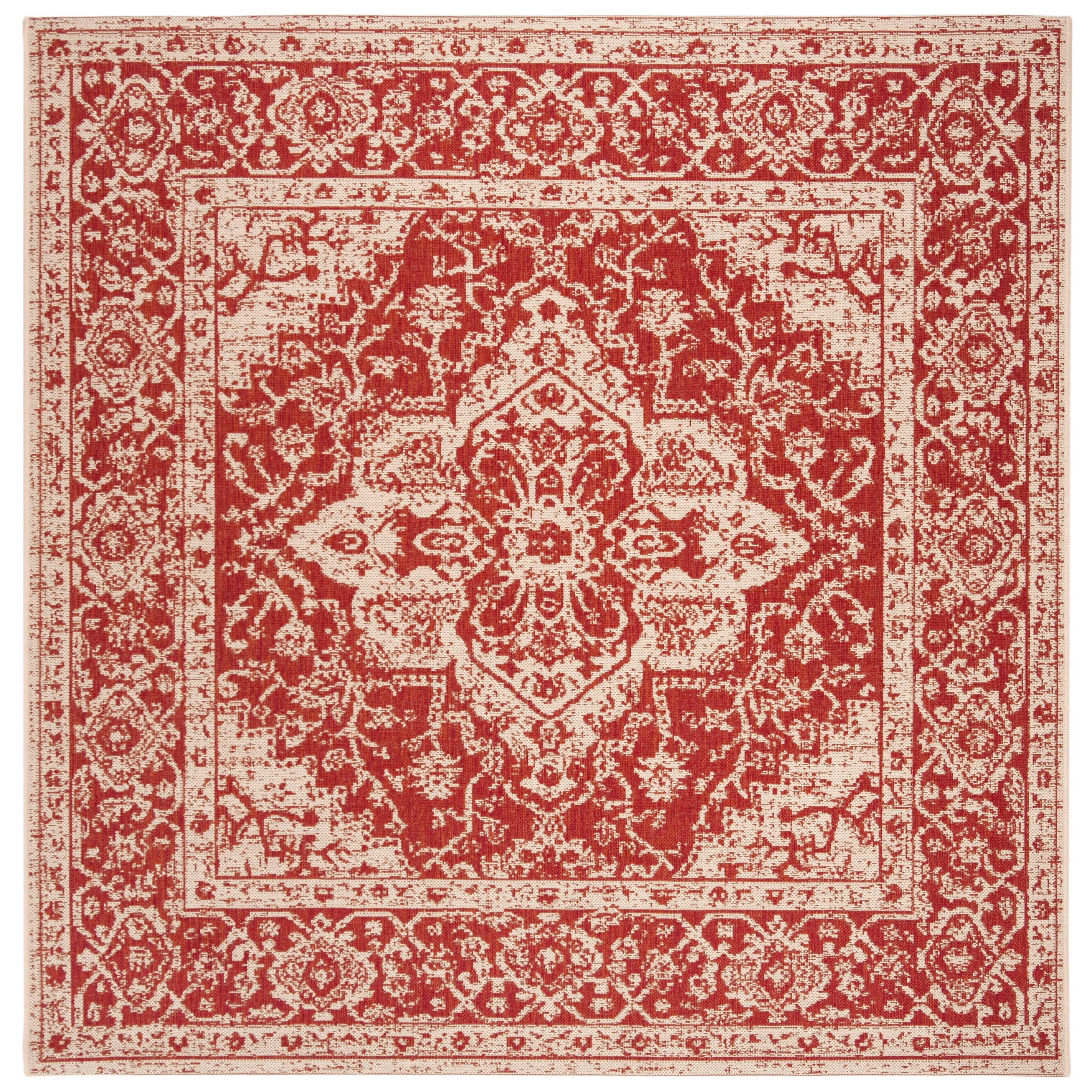 SAFAVIEH Linden Louann Indoor/ Outdoor Waterproof Patio Backyard Rug