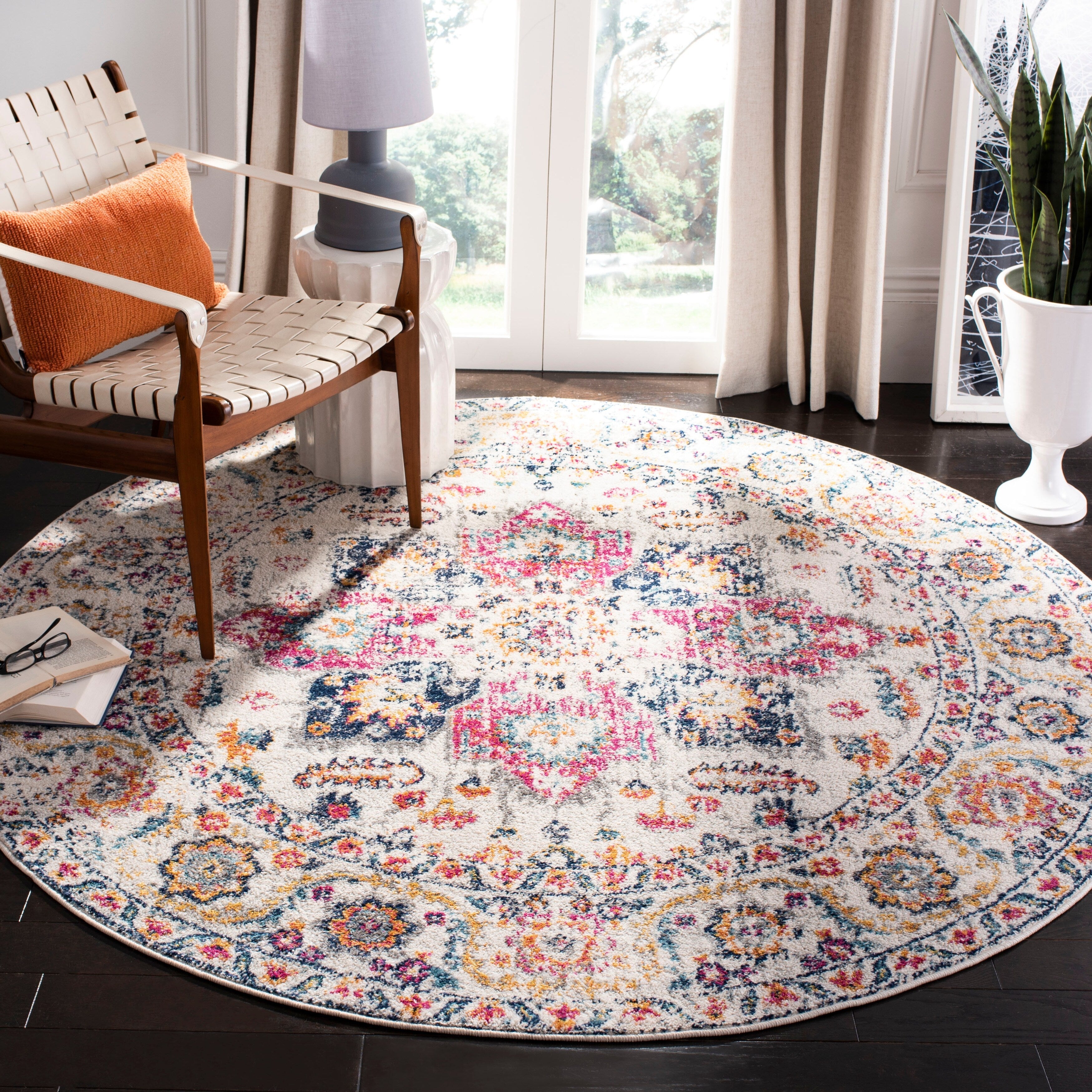 Tapis rustique vieilli SAFAVIEH Madison Delois Medallion