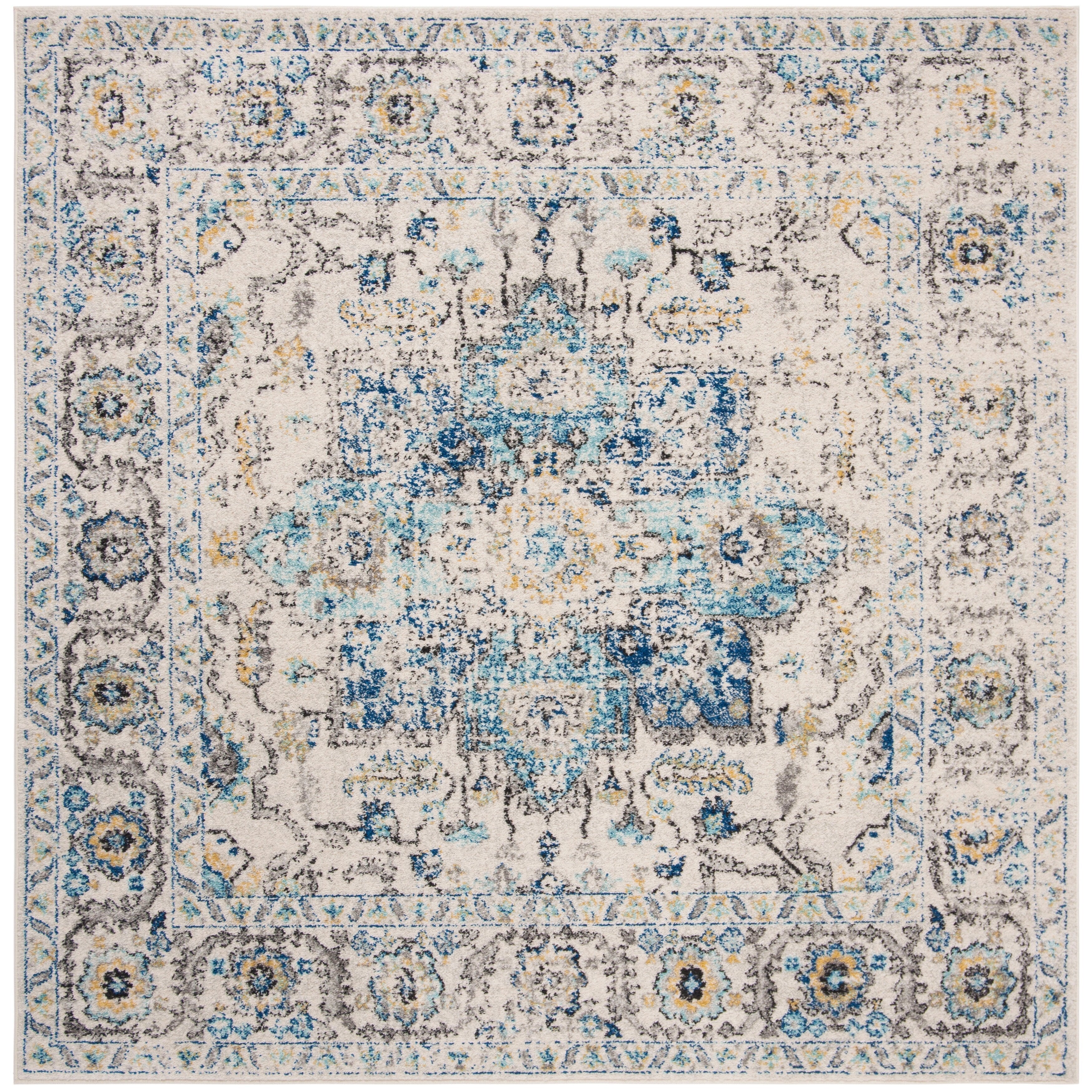 Tapis rustique vieilli SAFAVIEH Madison Delois Medallion