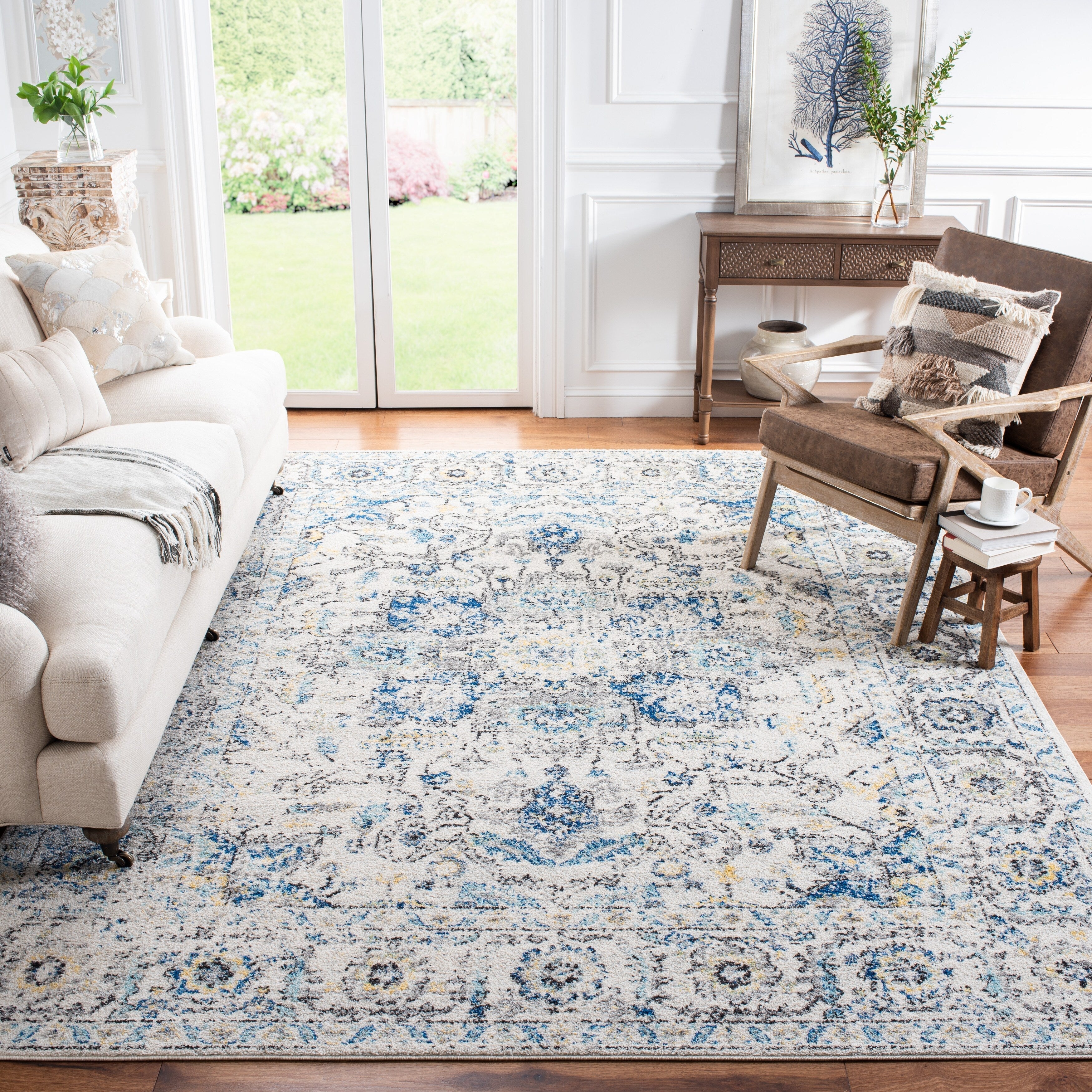 Tapis rustique vieilli SAFAVIEH Madison Delois Medallion