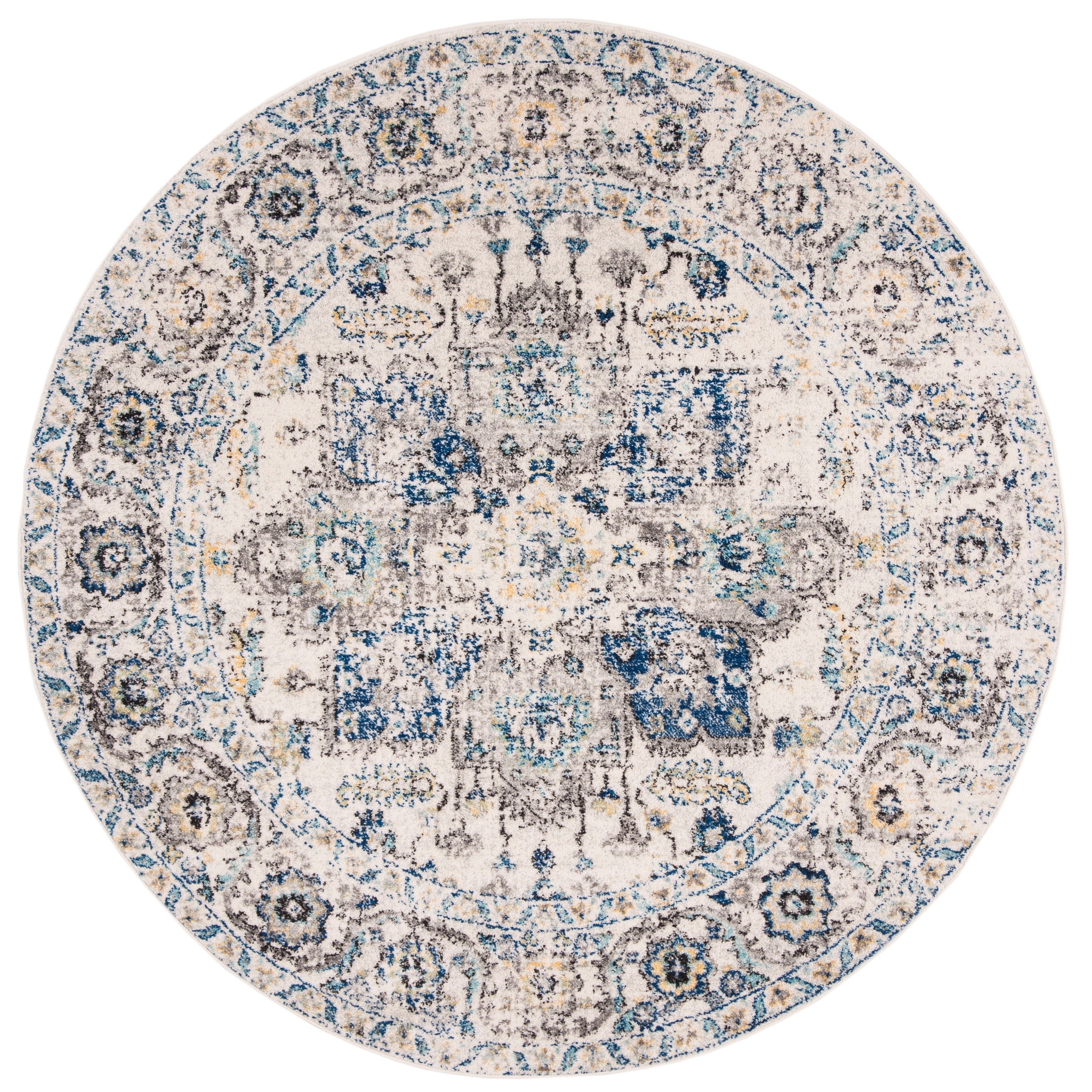 Tapis rustique vieilli SAFAVIEH Madison Delois Medallion