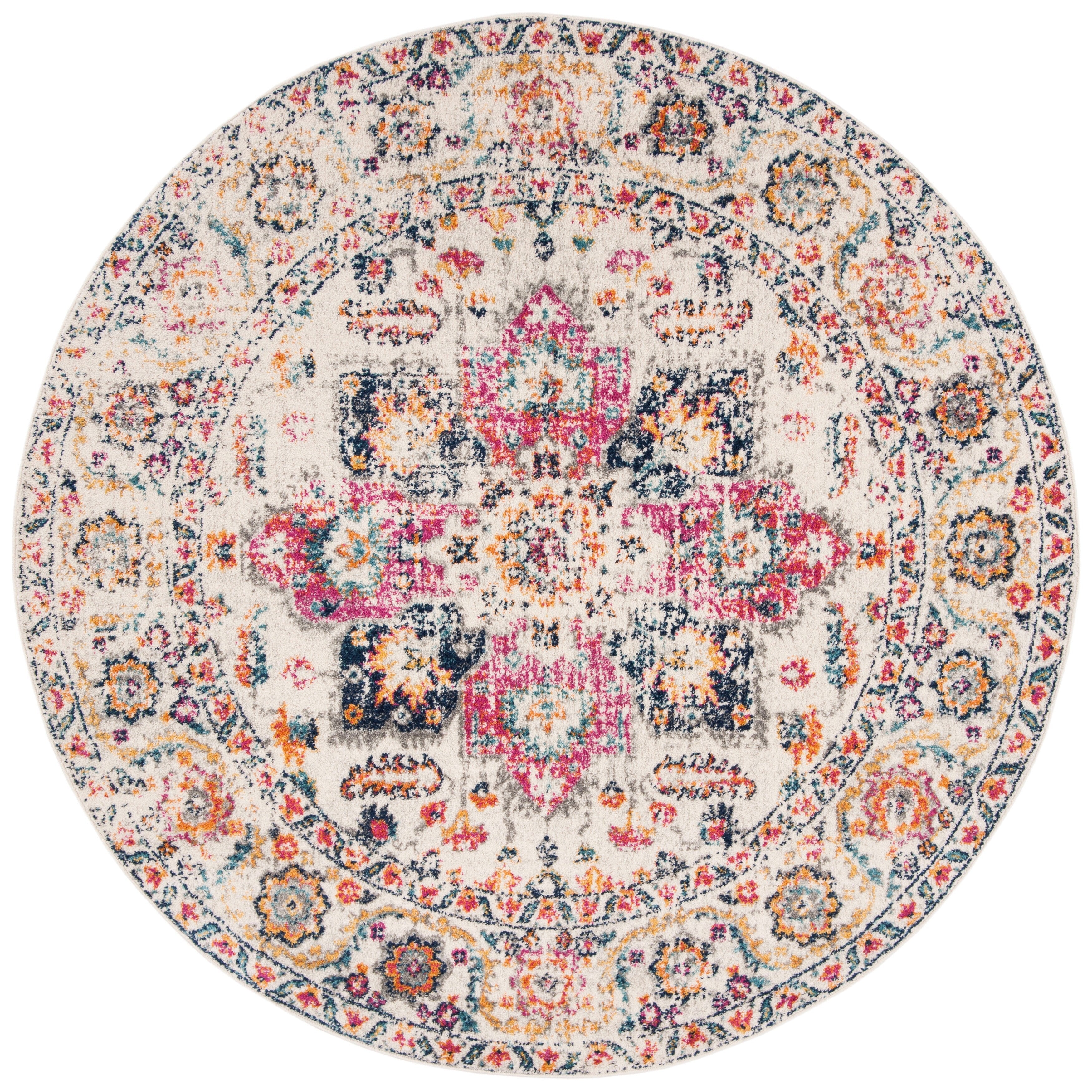 Tapis rustique vieilli SAFAVIEH Madison Delois Medallion