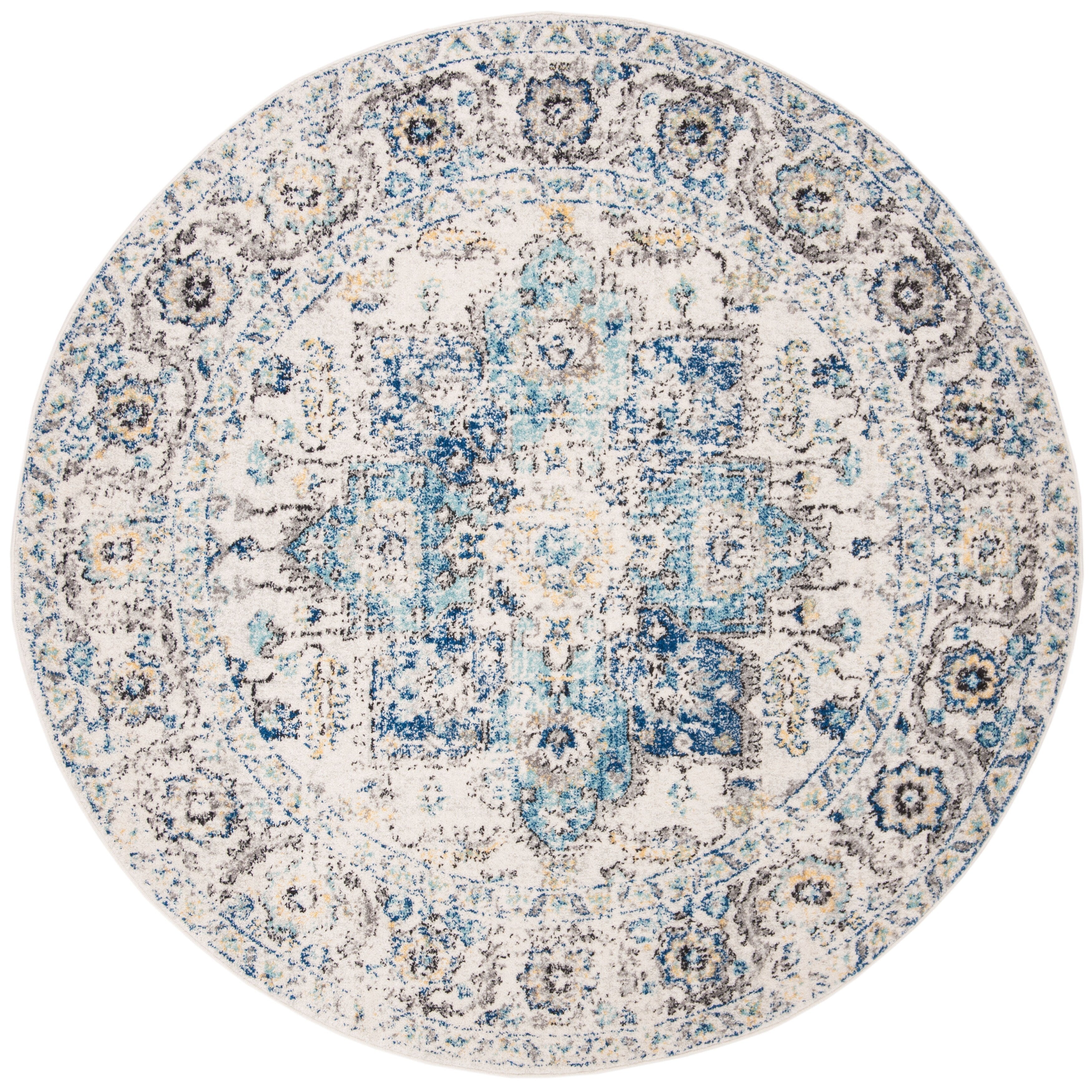 Tapis rustique vieilli SAFAVIEH Madison Delois Medallion