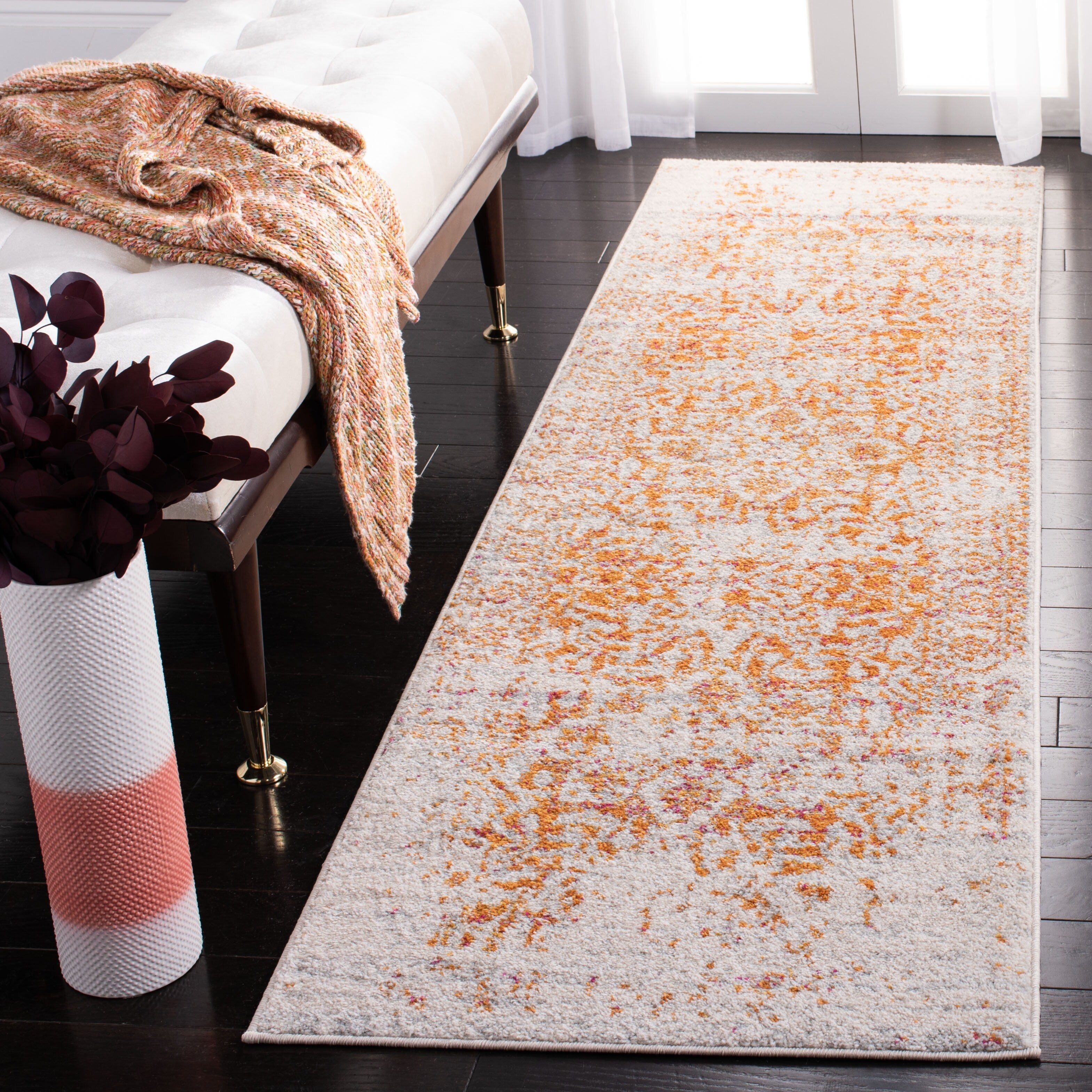 Tapis rustique vieilli SAFAVIEH Madison Delois Medallion