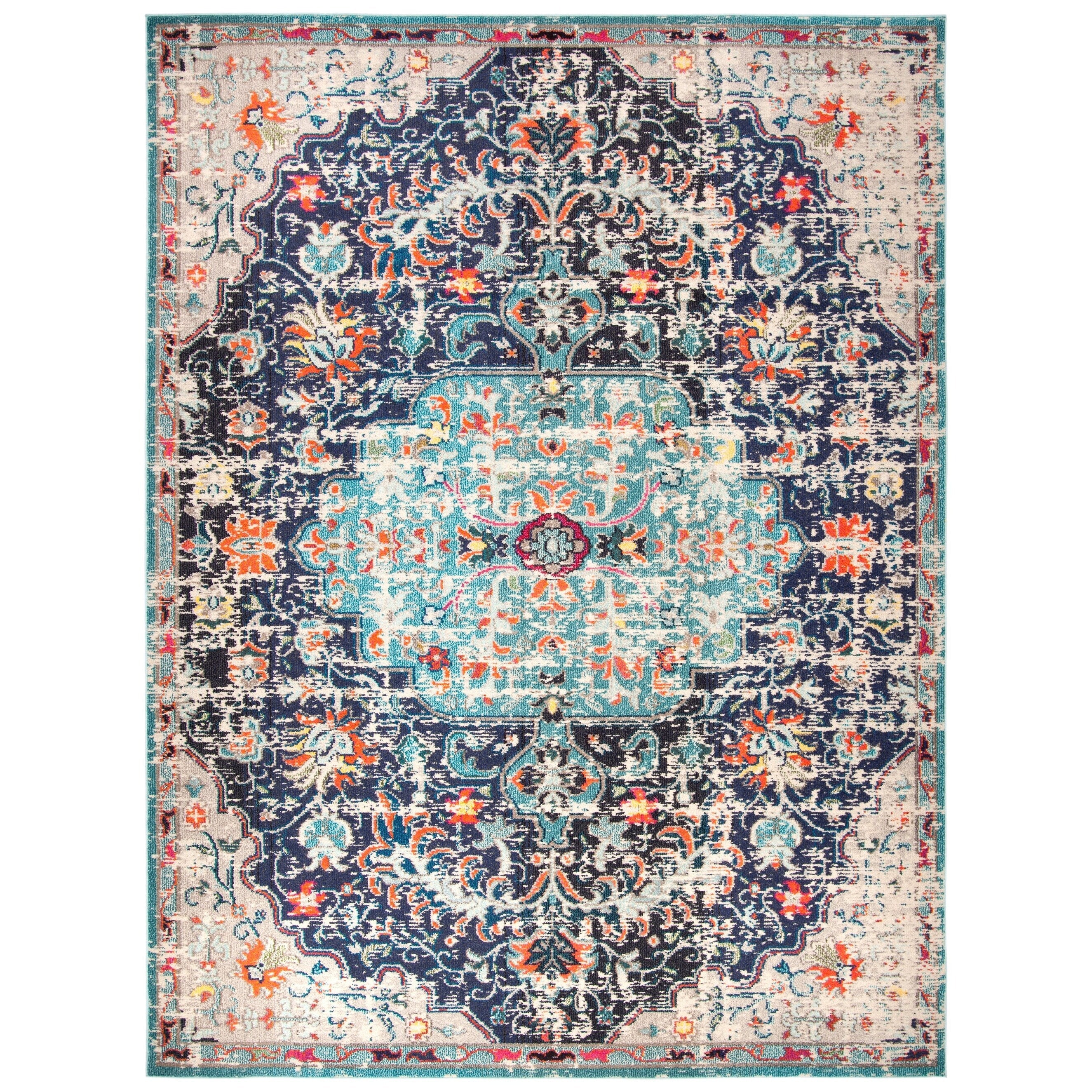 Tapis vieilli SAFAVIEH Madison Libusa Boho Medallion