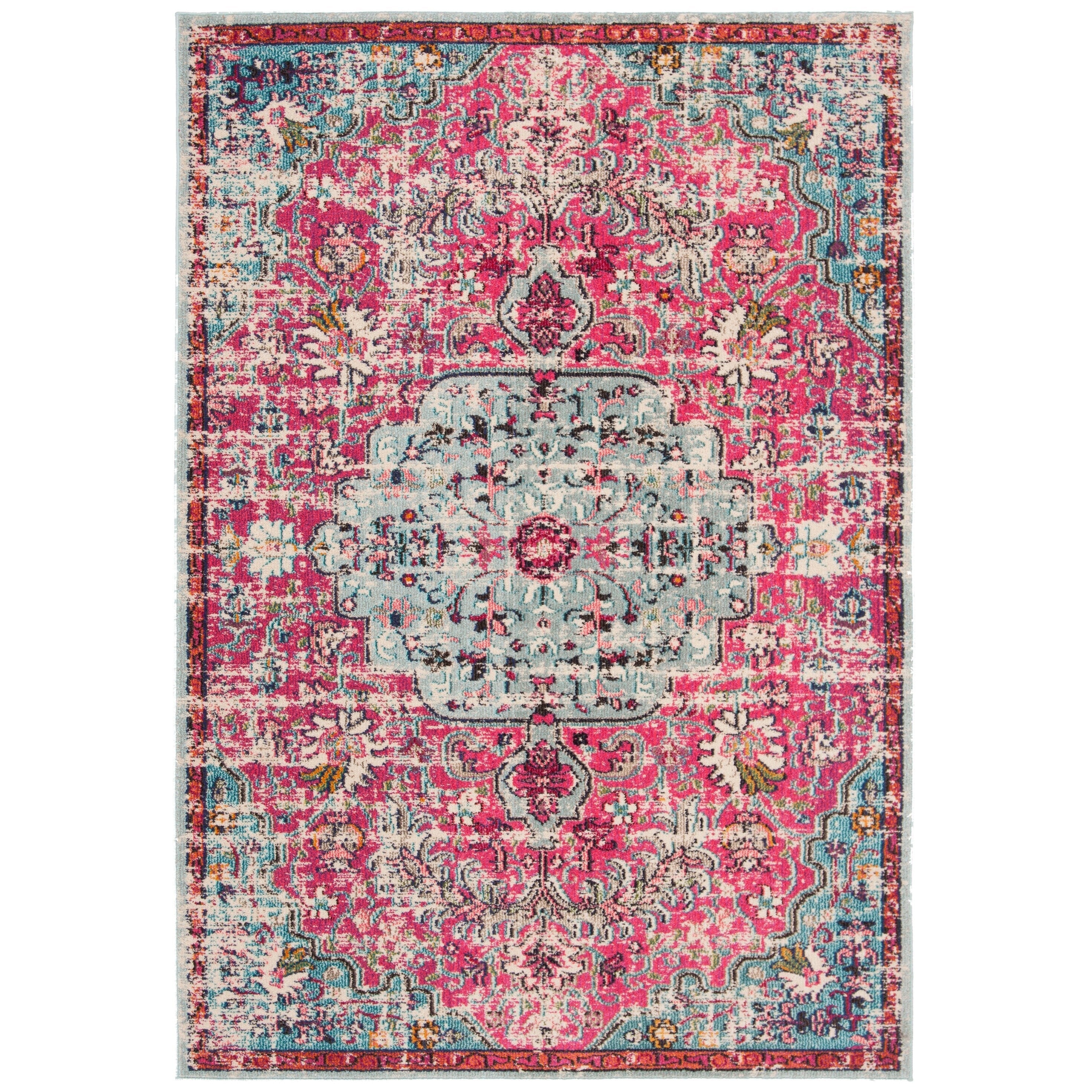 Tapis vieilli SAFAVIEH Madison Libusa Boho Medallion