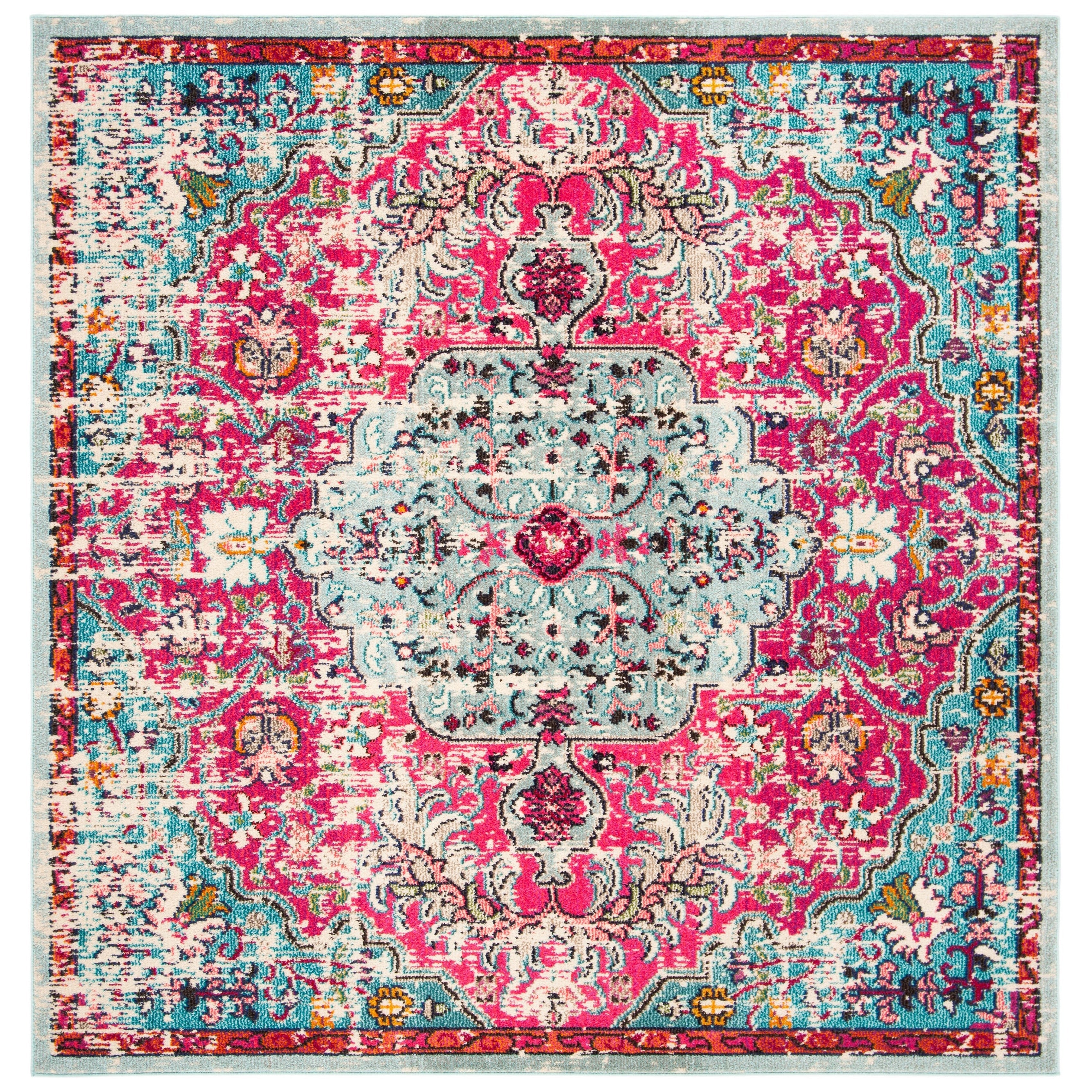 Tapis vieilli SAFAVIEH Madison Libusa Boho Medallion