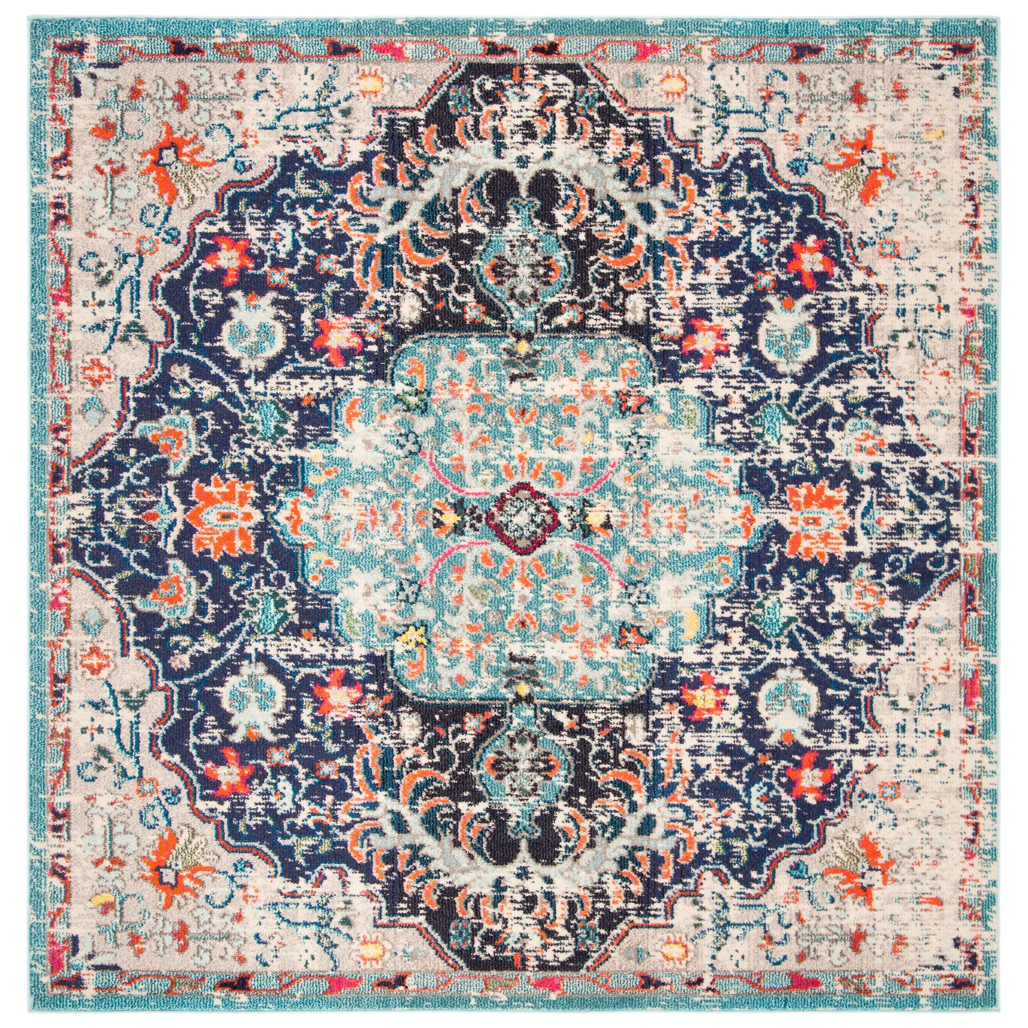 Tapis vieilli SAFAVIEH Madison Libusa Boho Medallion