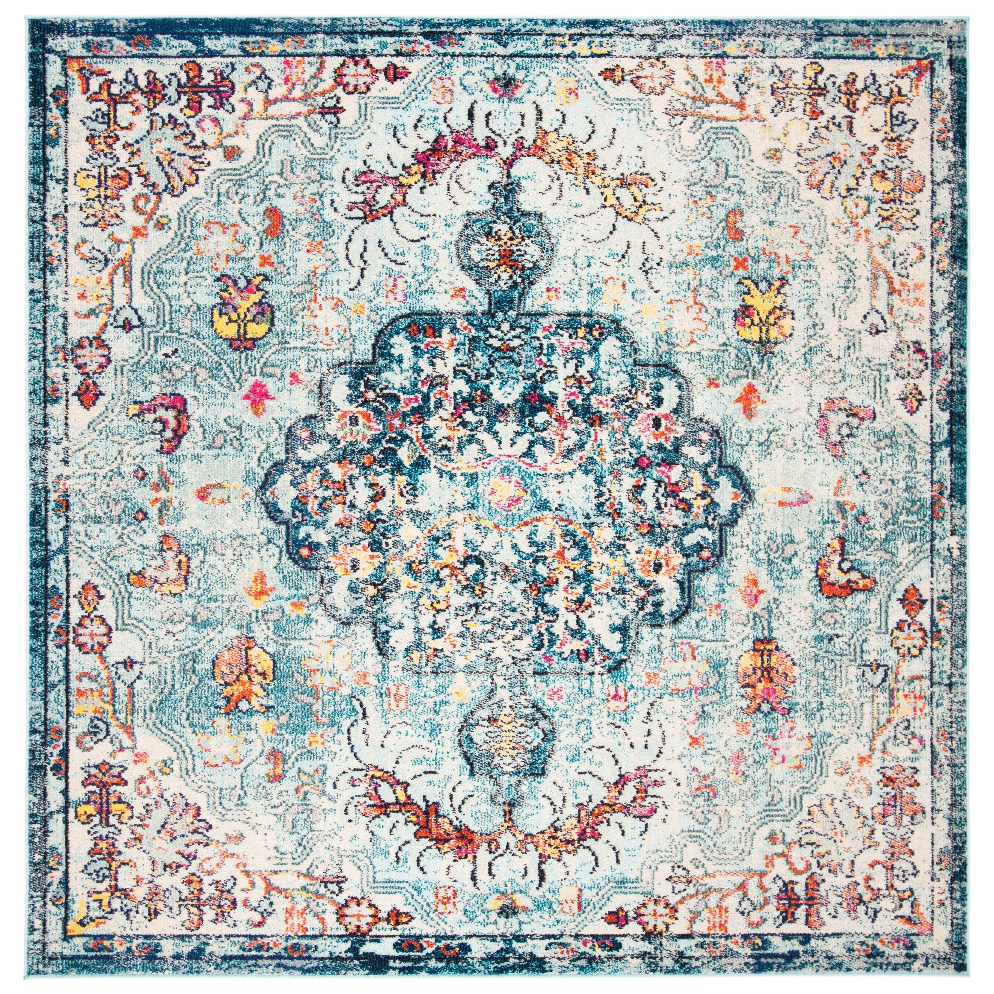 Tapis vieilli SAFAVIEH Madison Libusa Boho Medallion