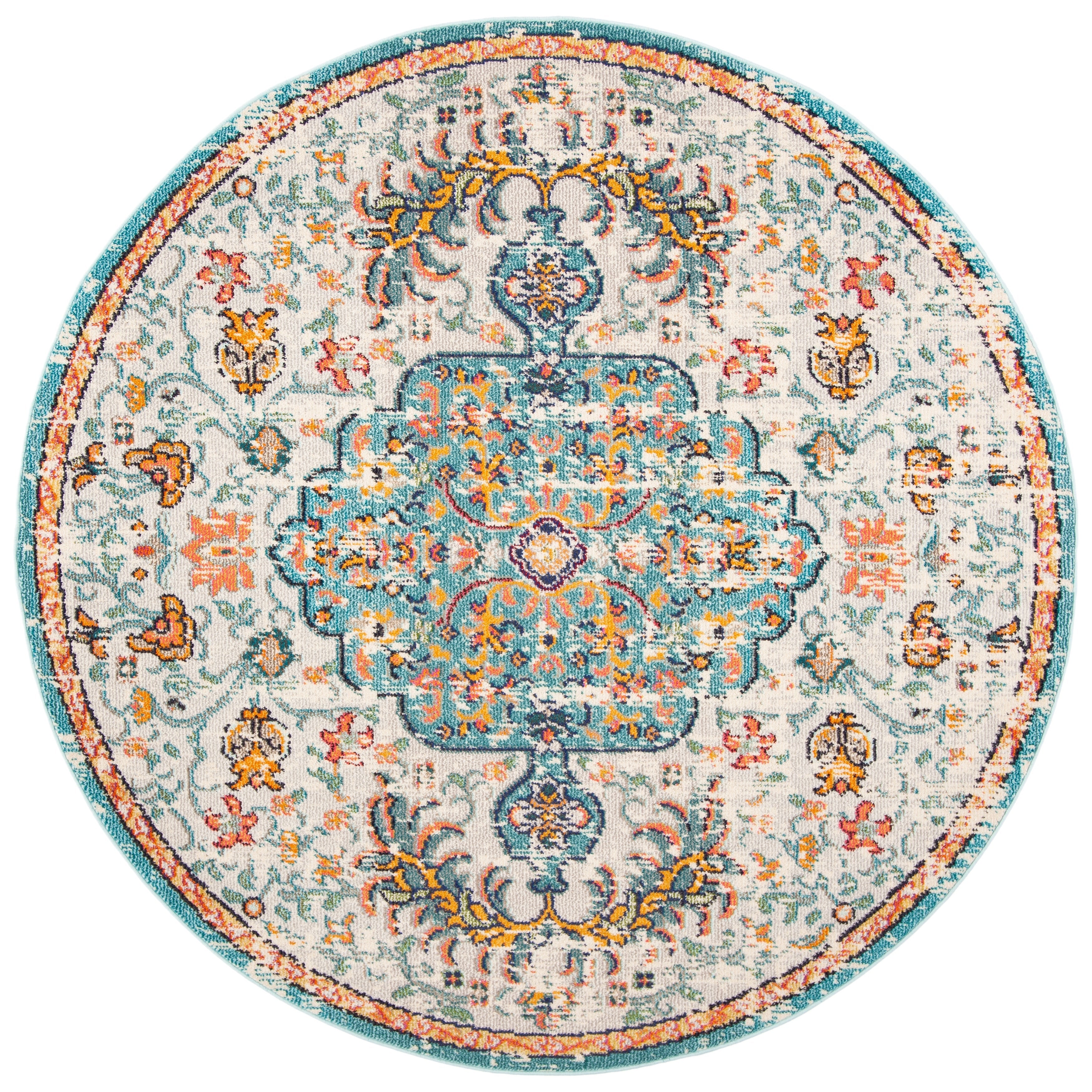 Tapis vieilli SAFAVIEH Madison Libusa Boho Medallion