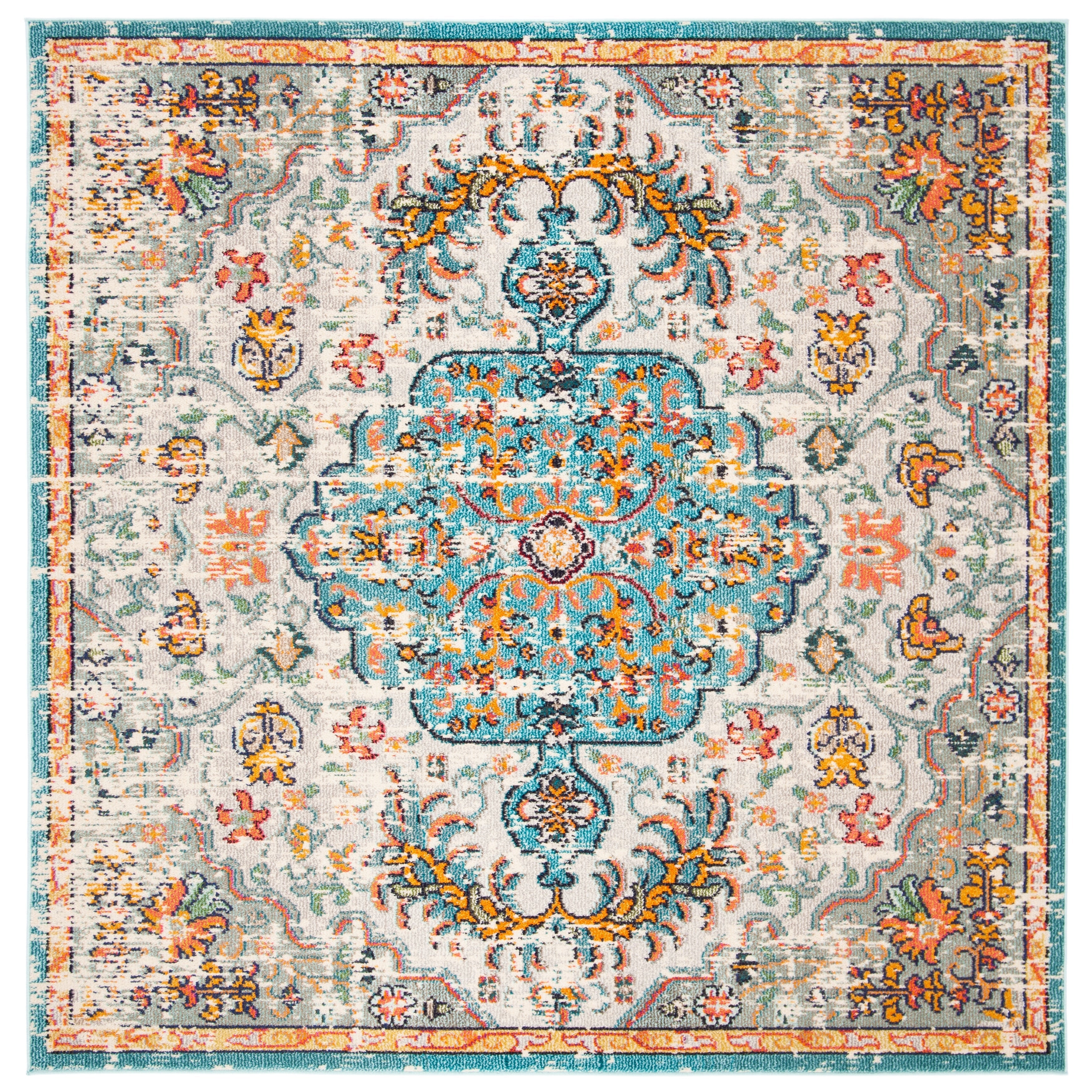 Tapis vieilli SAFAVIEH Madison Libusa Boho Medallion