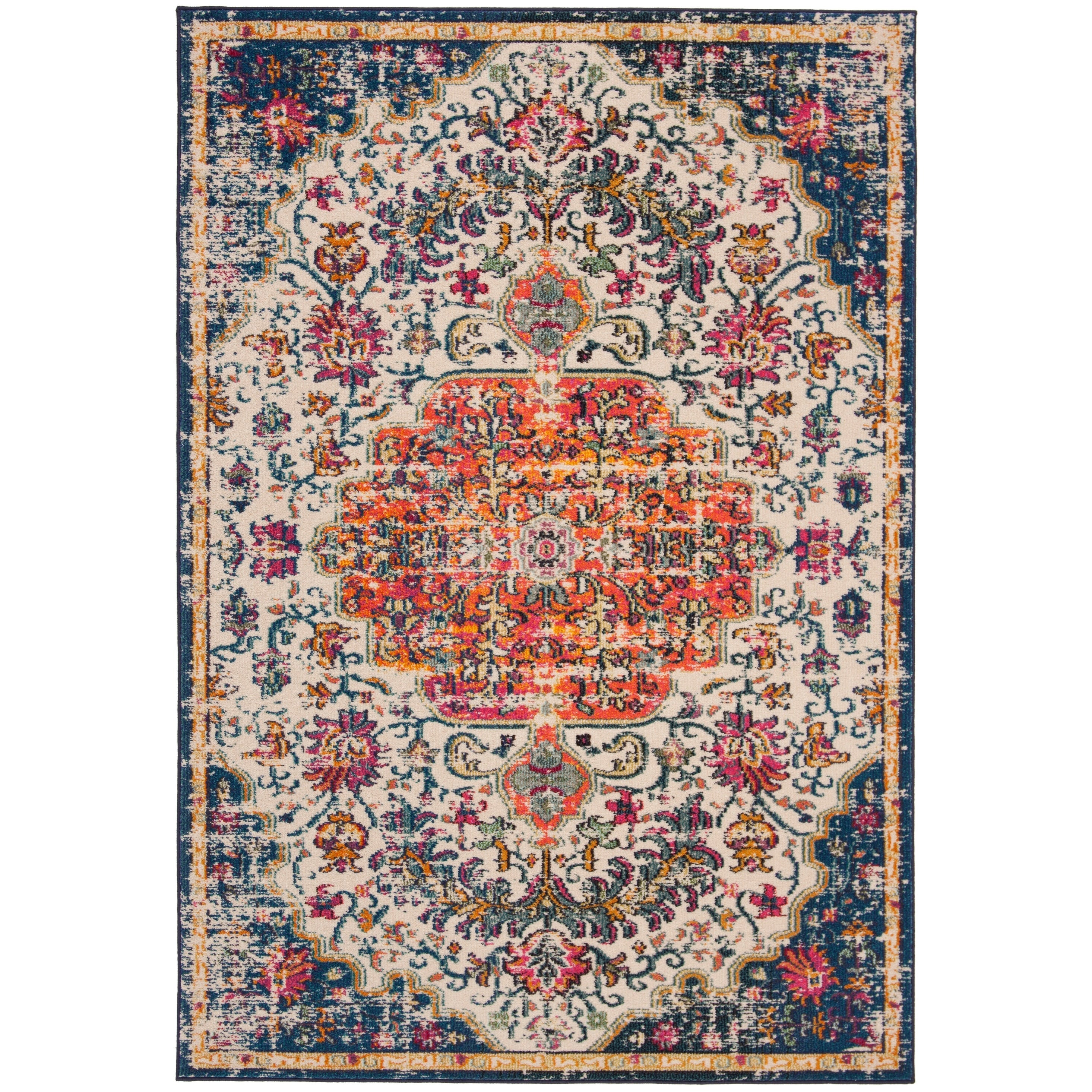 Tapis vieilli SAFAVIEH Madison Libusa Boho Medallion