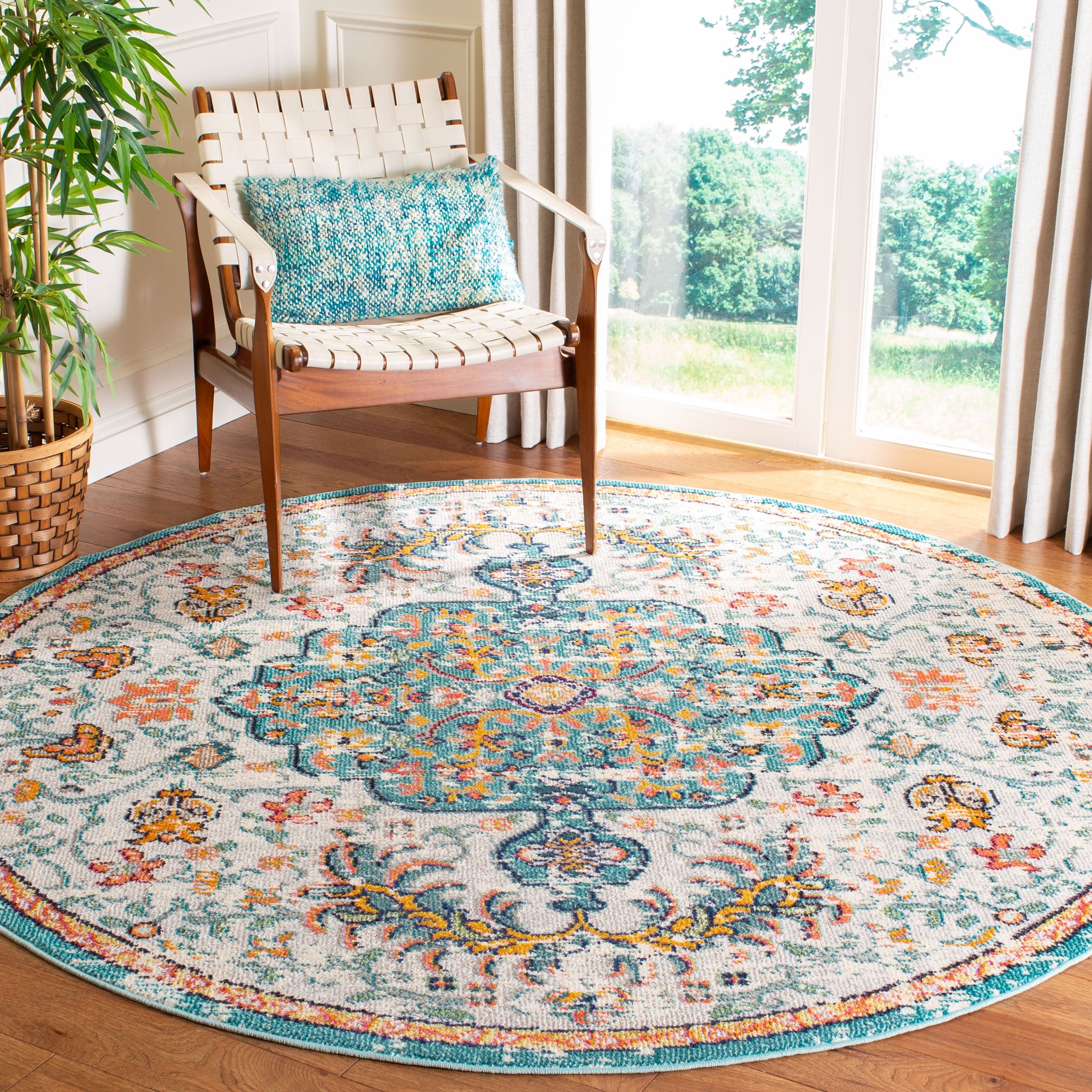 Tapis vieilli SAFAVIEH Madison Libusa Boho Medallion
