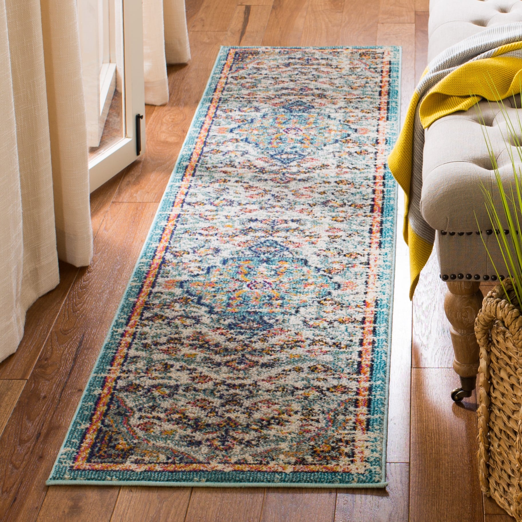 Tapis vieilli SAFAVIEH Madison Libusa Boho Medallion