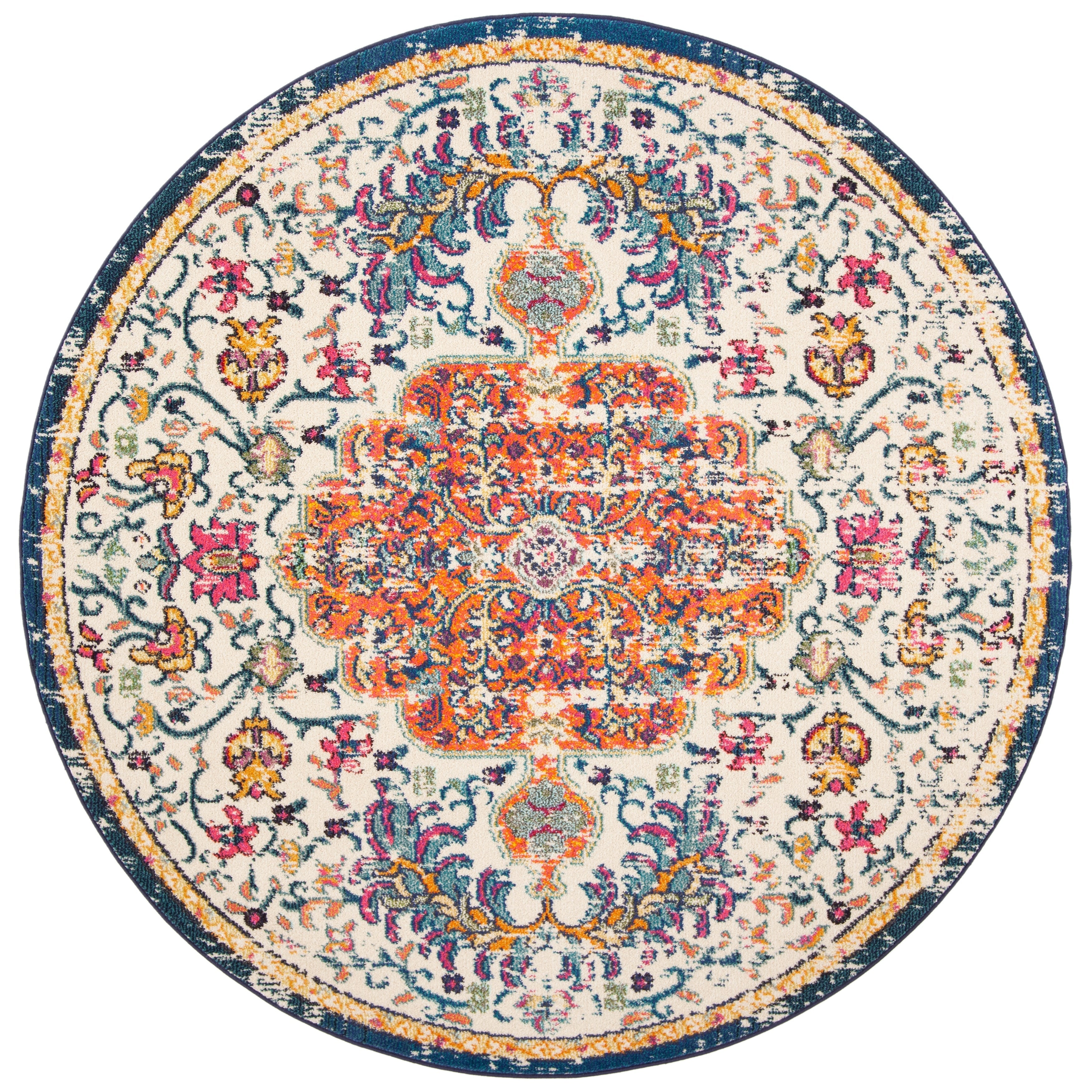 Tapis vieilli SAFAVIEH Madison Libusa Boho Medallion