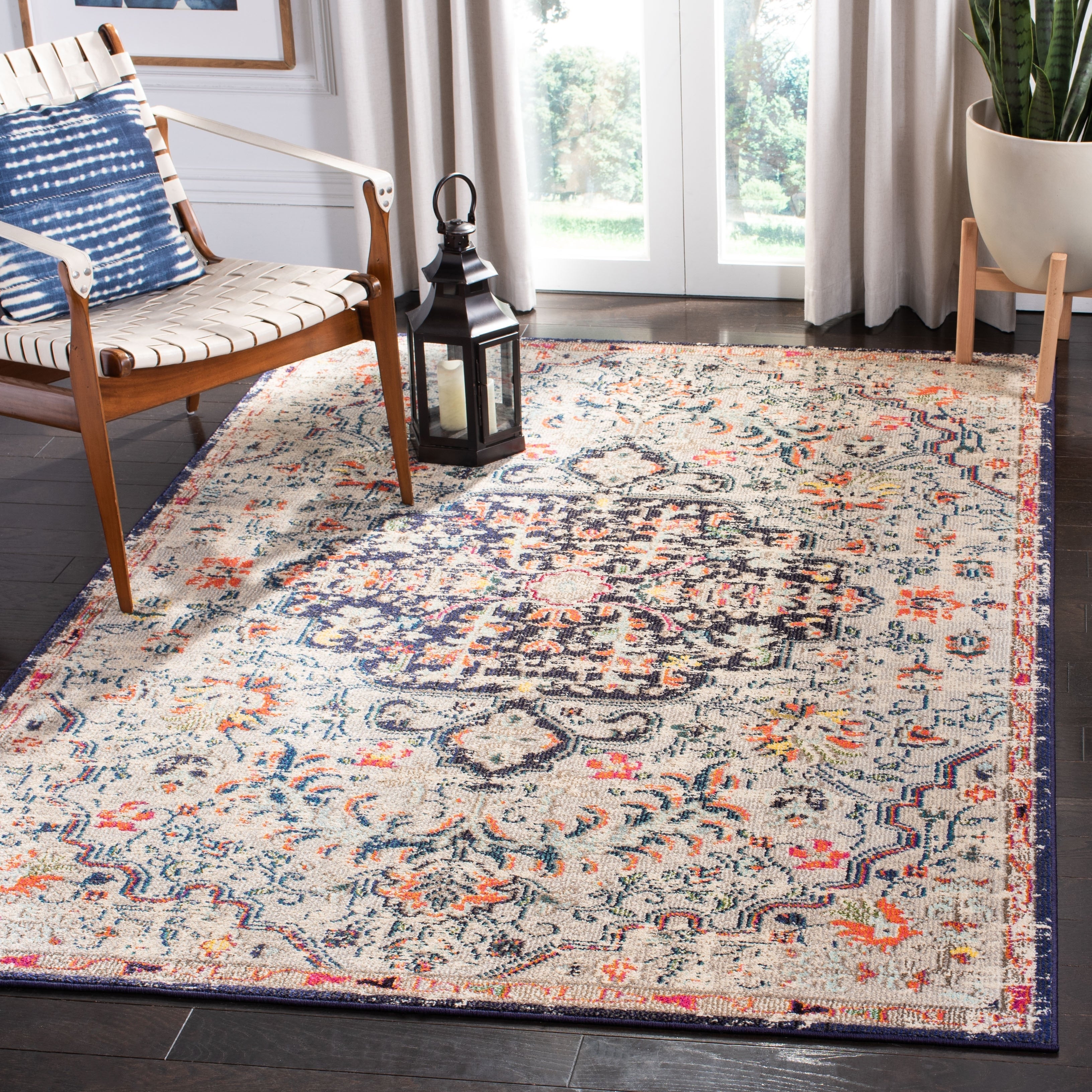 Tapis vieilli SAFAVIEH Madison Libusa Boho Medallion