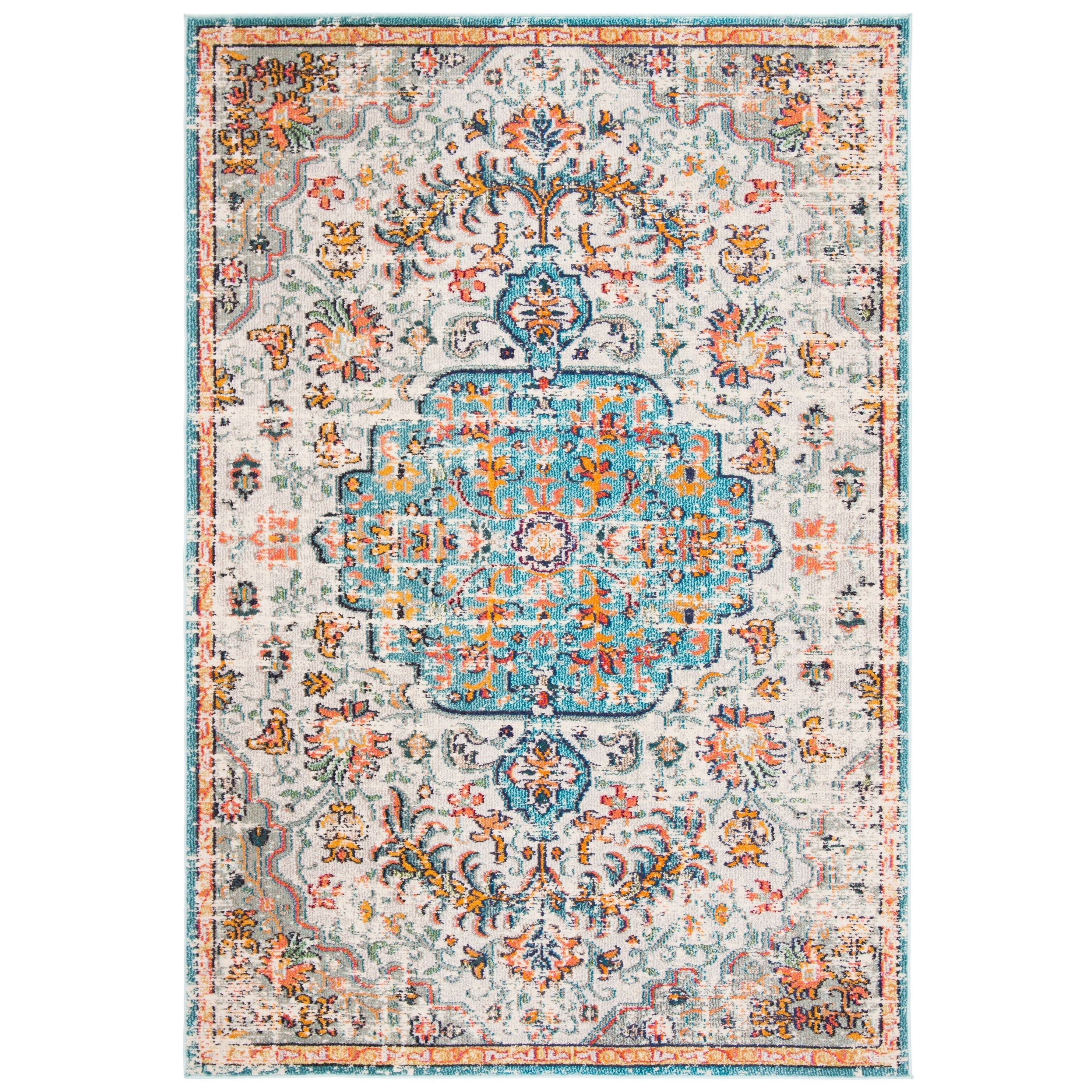 Tapis vieilli SAFAVIEH Madison Libusa Boho Medallion