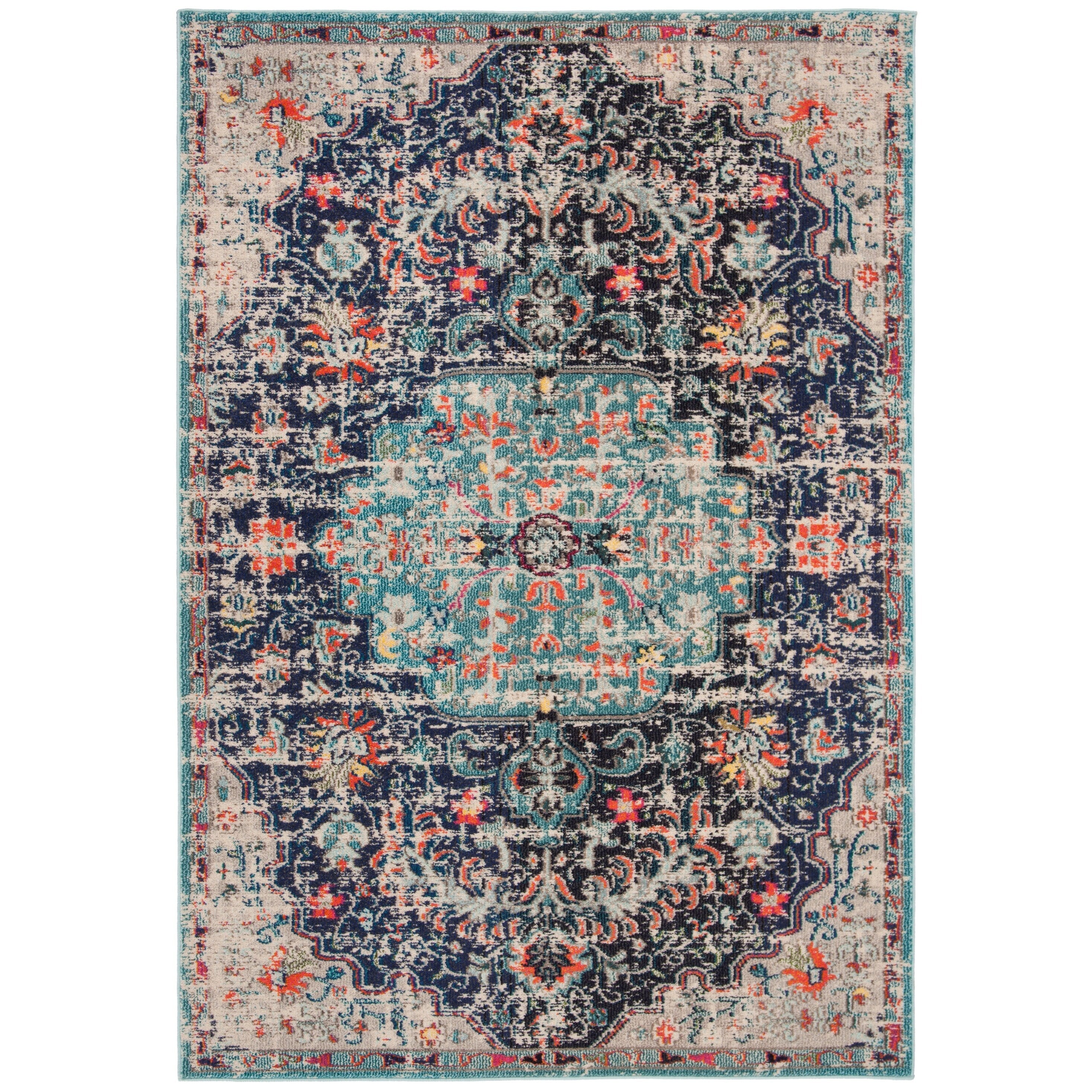 Tapis vieilli SAFAVIEH Madison Libusa Boho Medallion