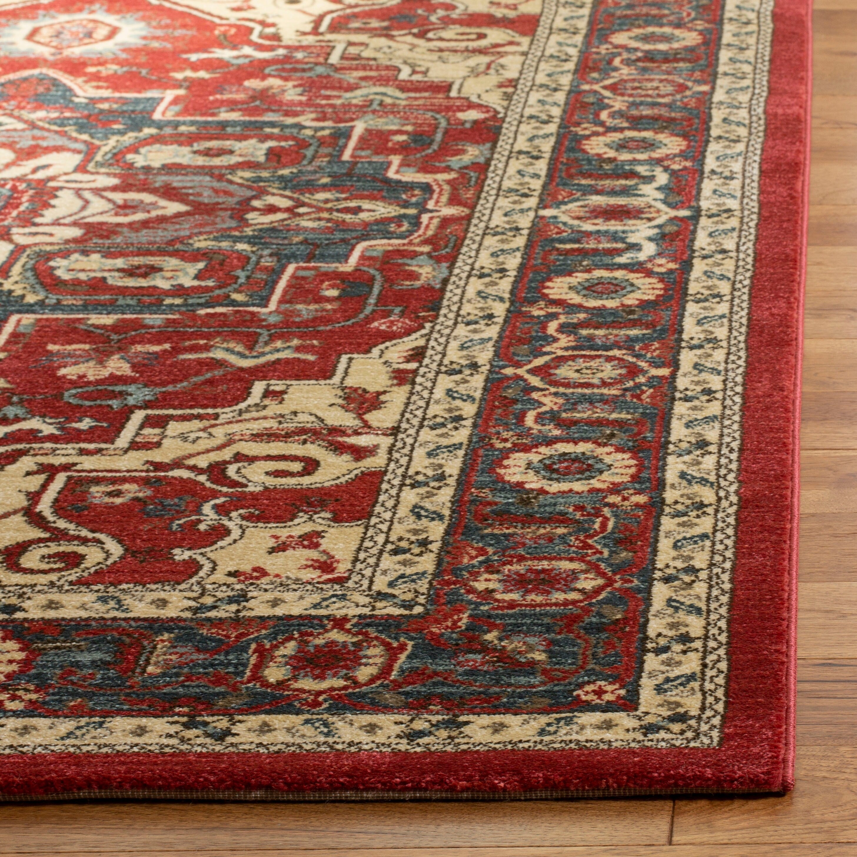 Tapis SAFAVIEH Mahal Beverley Traditional Grandeur Rouge/Naturel