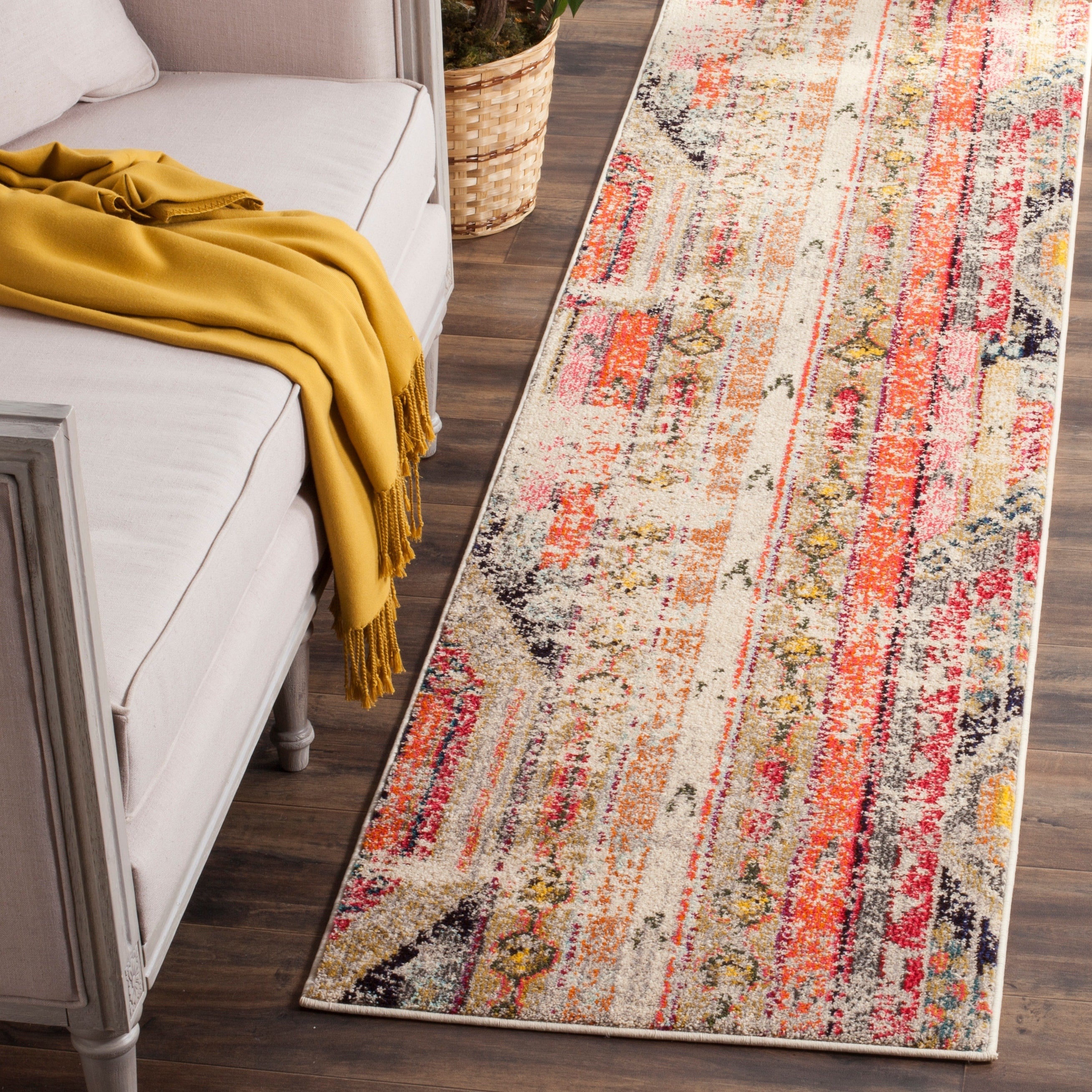 SAFAVIEH Tapis Boho vieilli Monaco Brunhildis