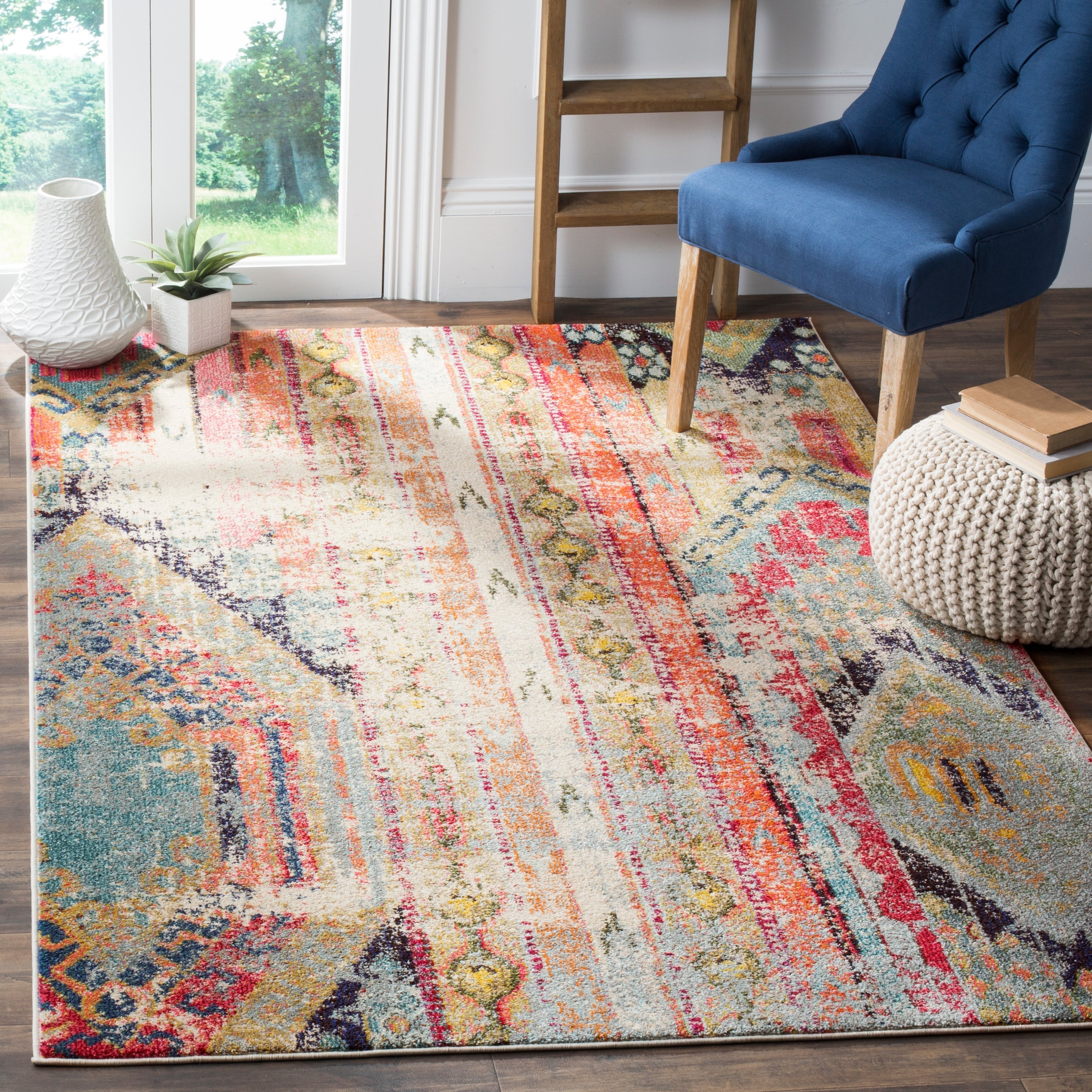 SAFAVIEH Tapis Boho vieilli Monaco Brunhildis