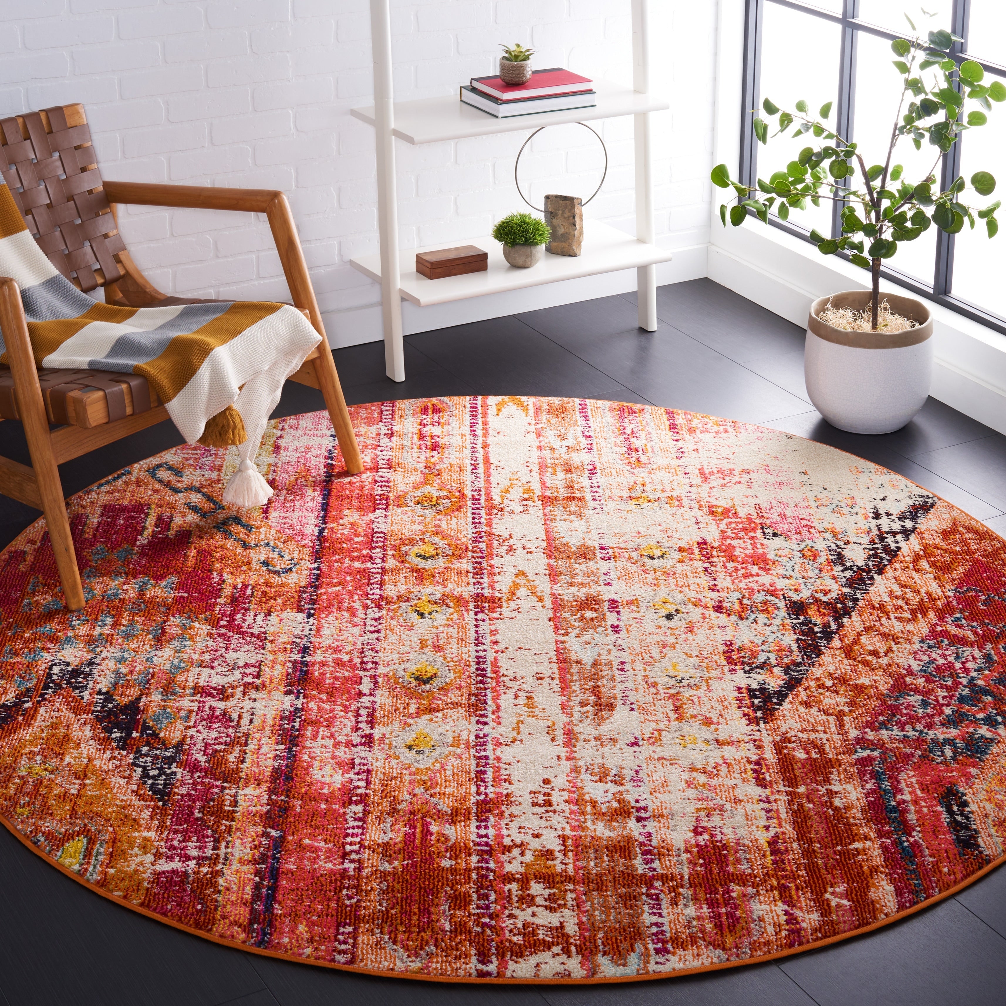 SAFAVIEH Tapis Boho vieilli Monaco Brunhildis