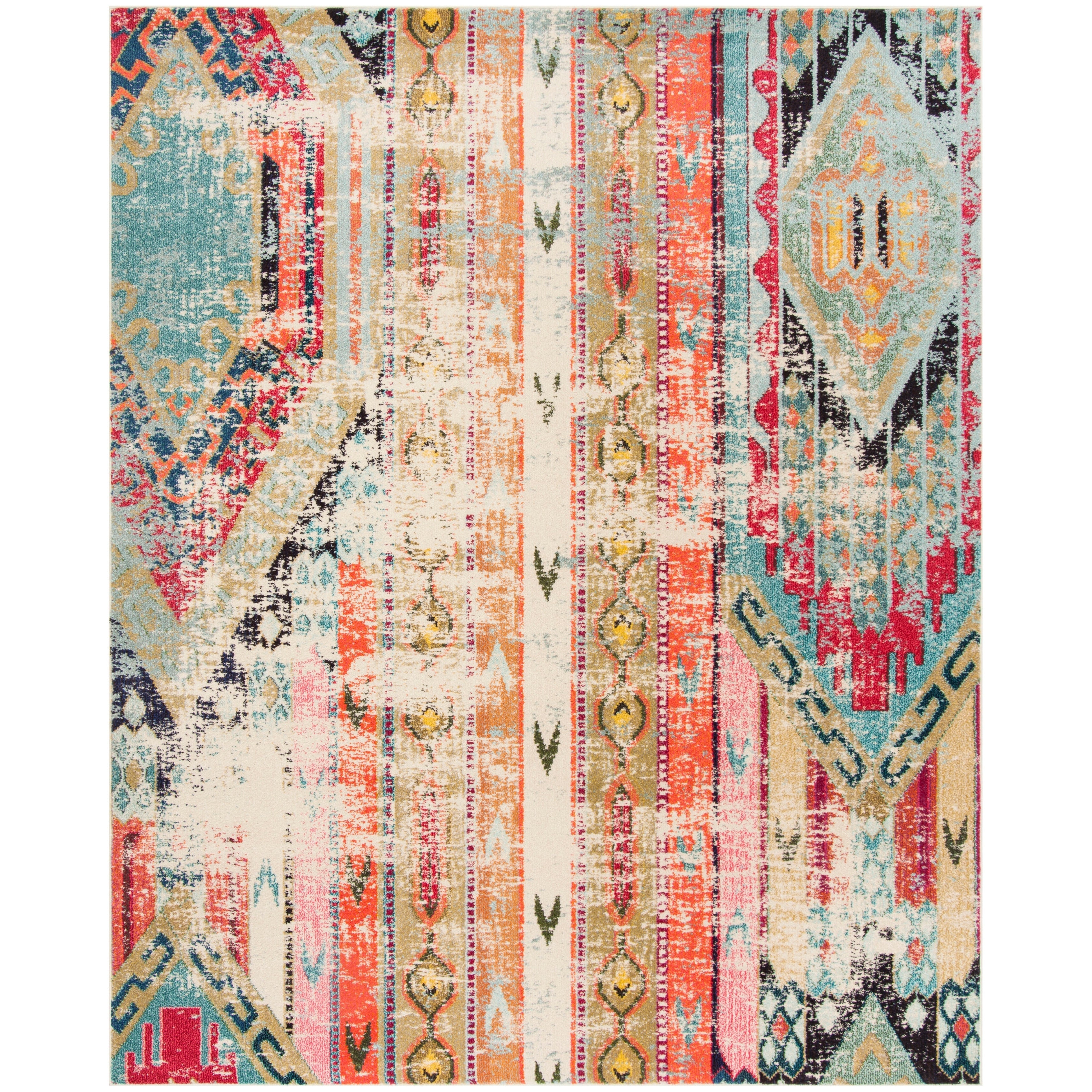 SAFAVIEH Tapis Boho vieilli Monaco Brunhildis