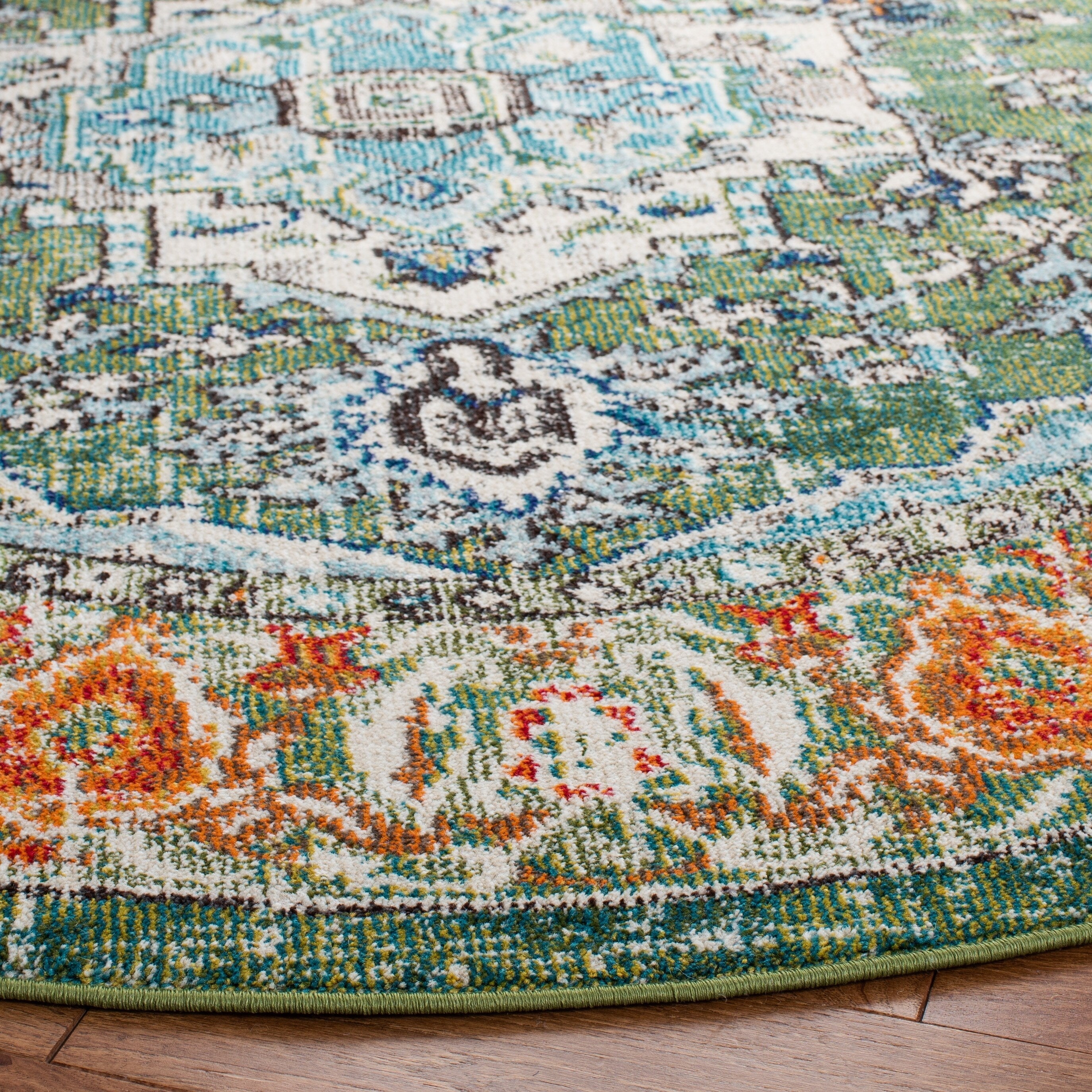 SAFAVIEH Tapis médaillon Monaco Donika Boho