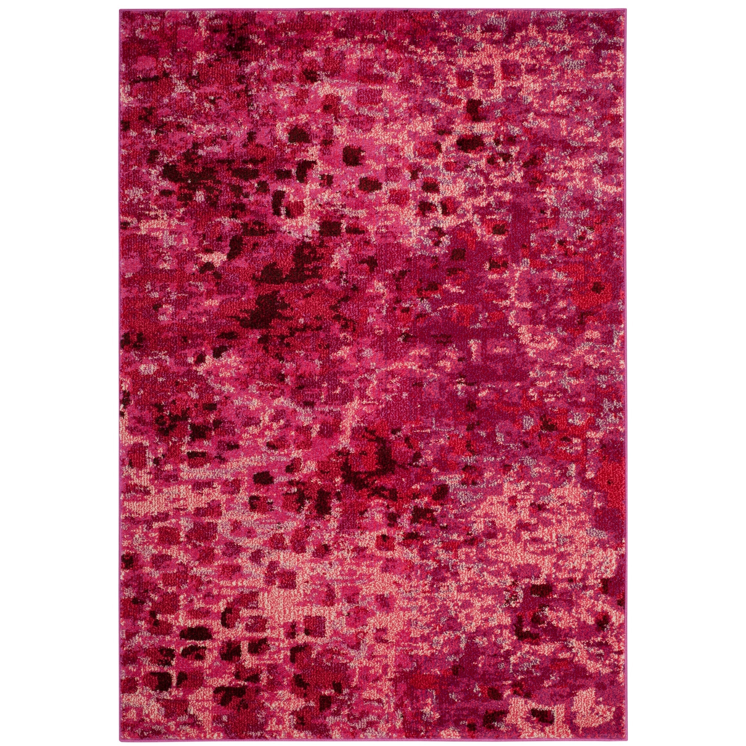 Tapis SAFAVIEH Monaco Panna Boho abstrait moderne aquarelle