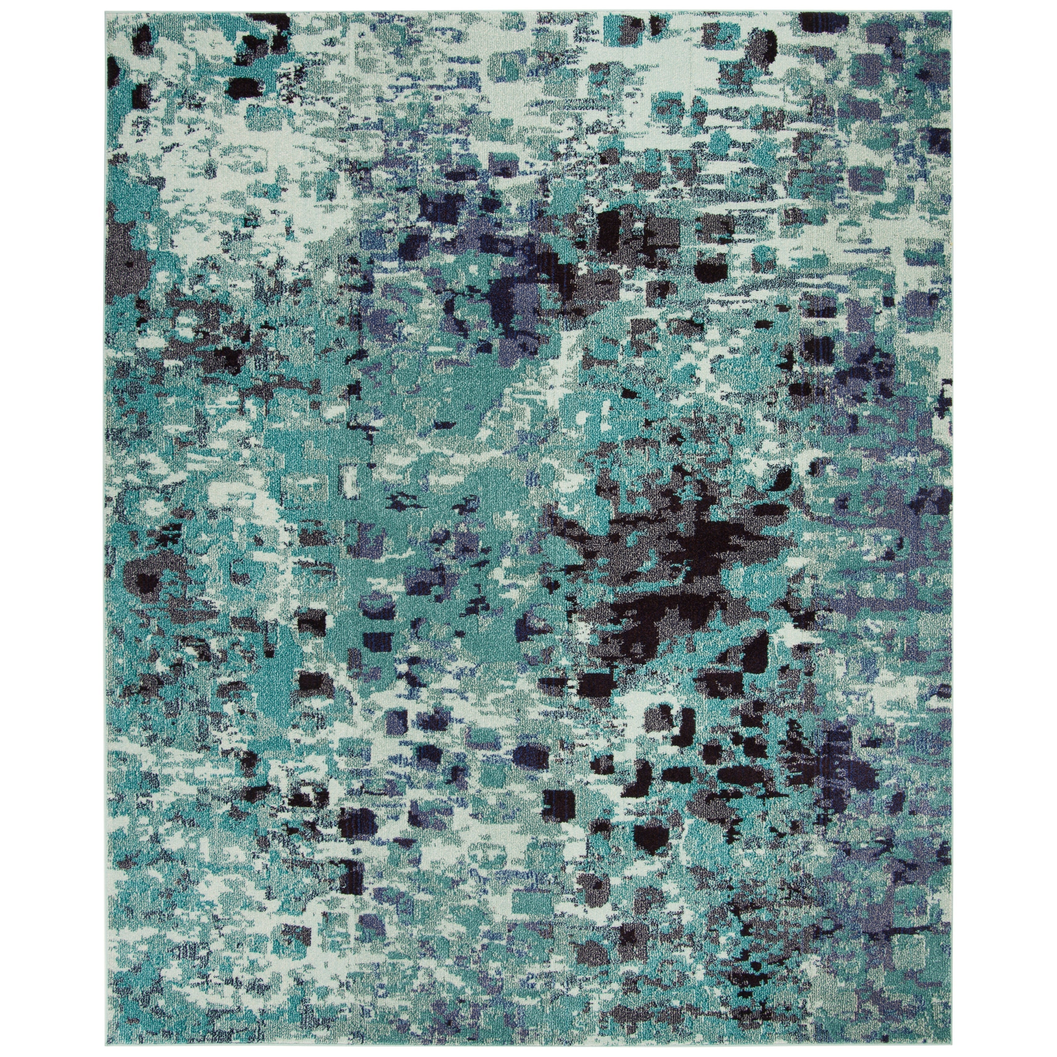 Tapis SAFAVIEH Monaco Panna Boho abstrait moderne aquarelle