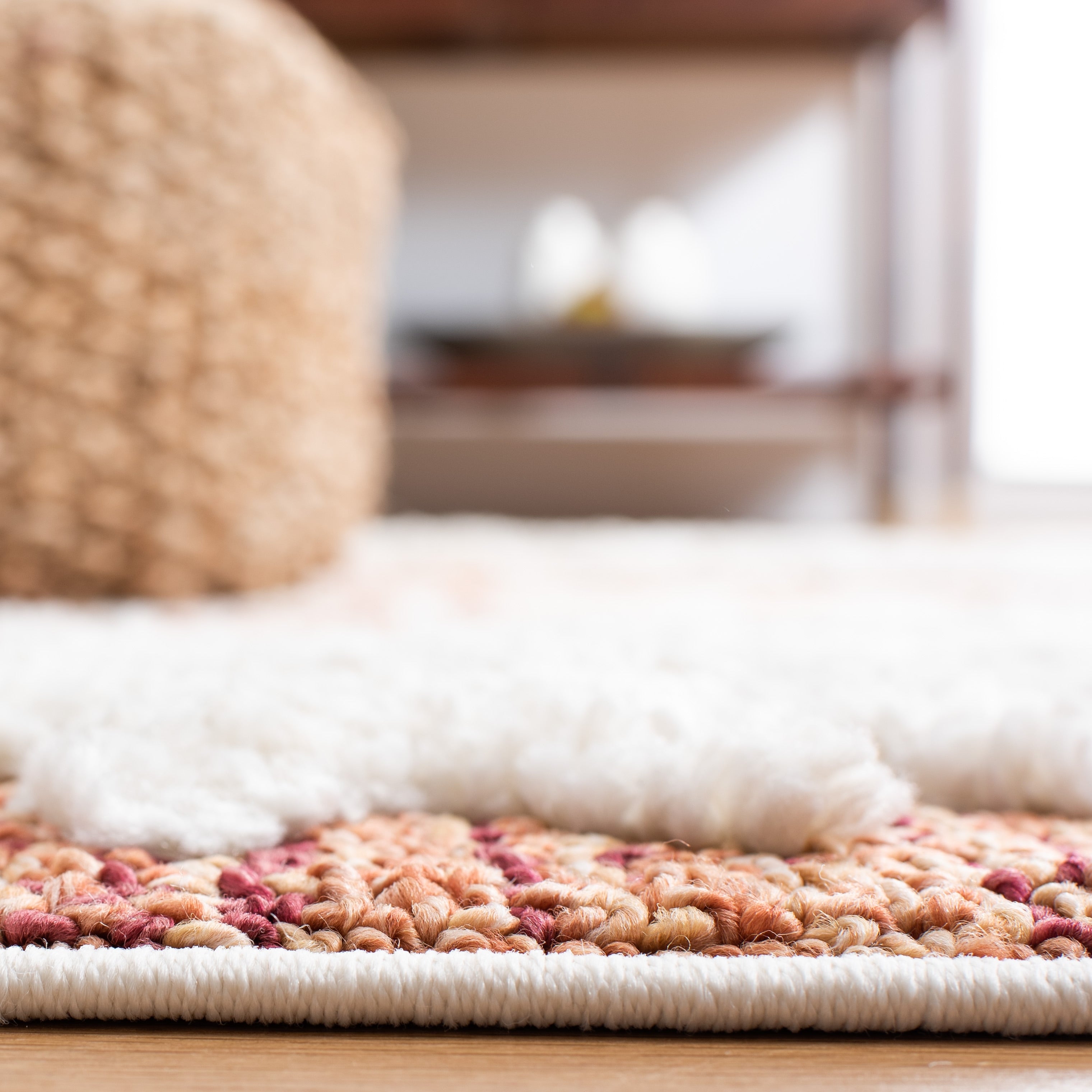 SAFAVIEH Tapis à poils longs marocains à pampilles Berneice Boho Tribal 2 pouces d'épaisseur