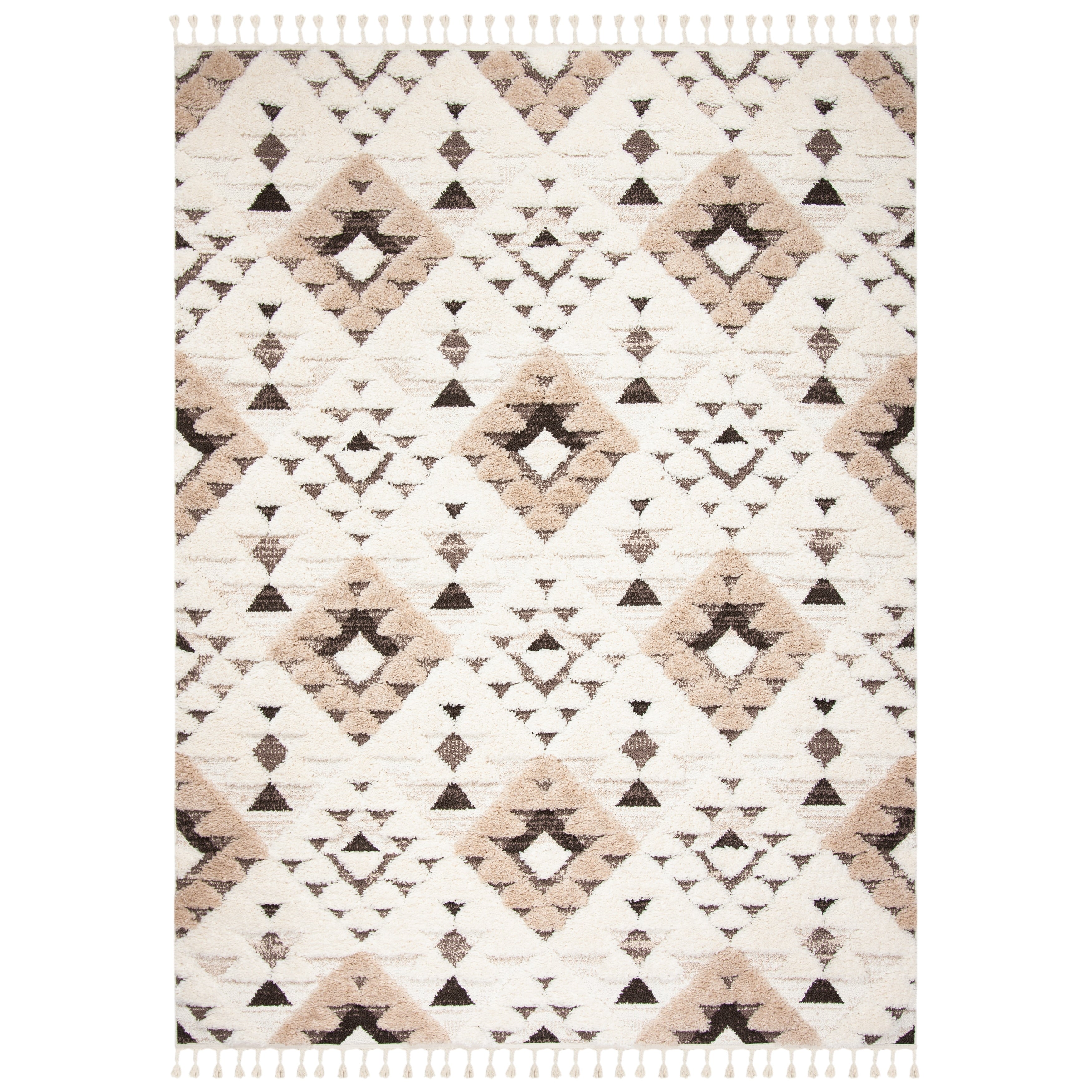 Tapis marocain à poils longs SAFAVIEH Delores, 5 cm d'épaisseur