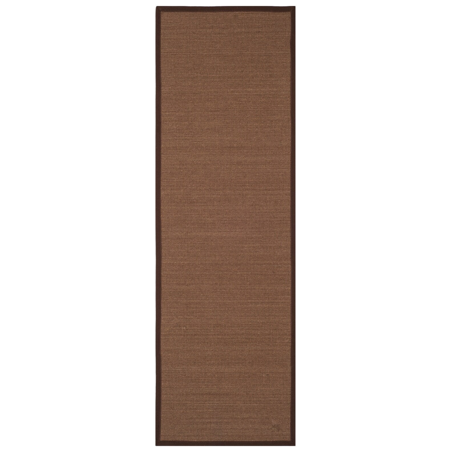 Tapis en sisal à bordure décontractée en fibre naturelle SAFAVIEH Alleen