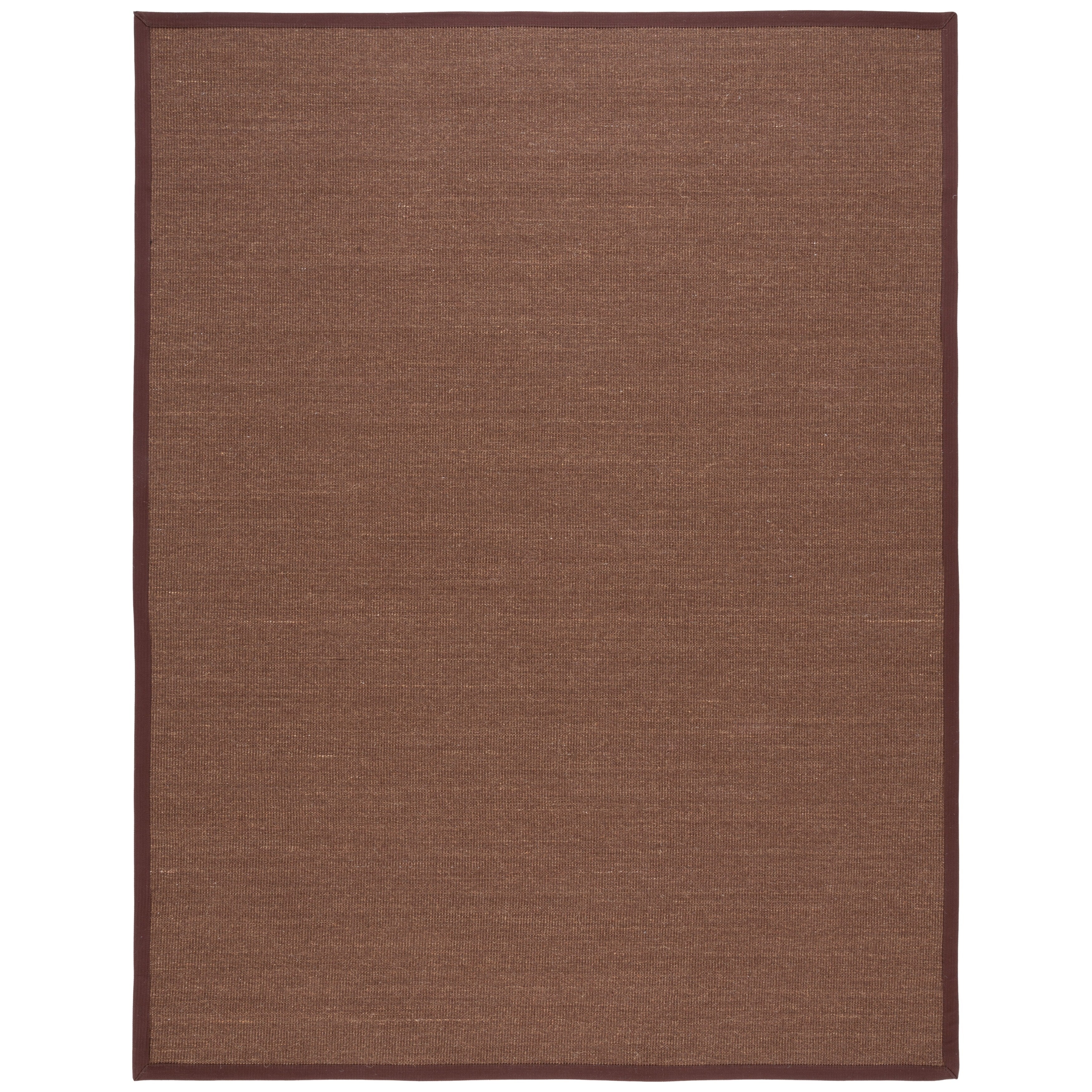 Tapis en sisal à bordure décontractée en fibre naturelle SAFAVIEH Alleen